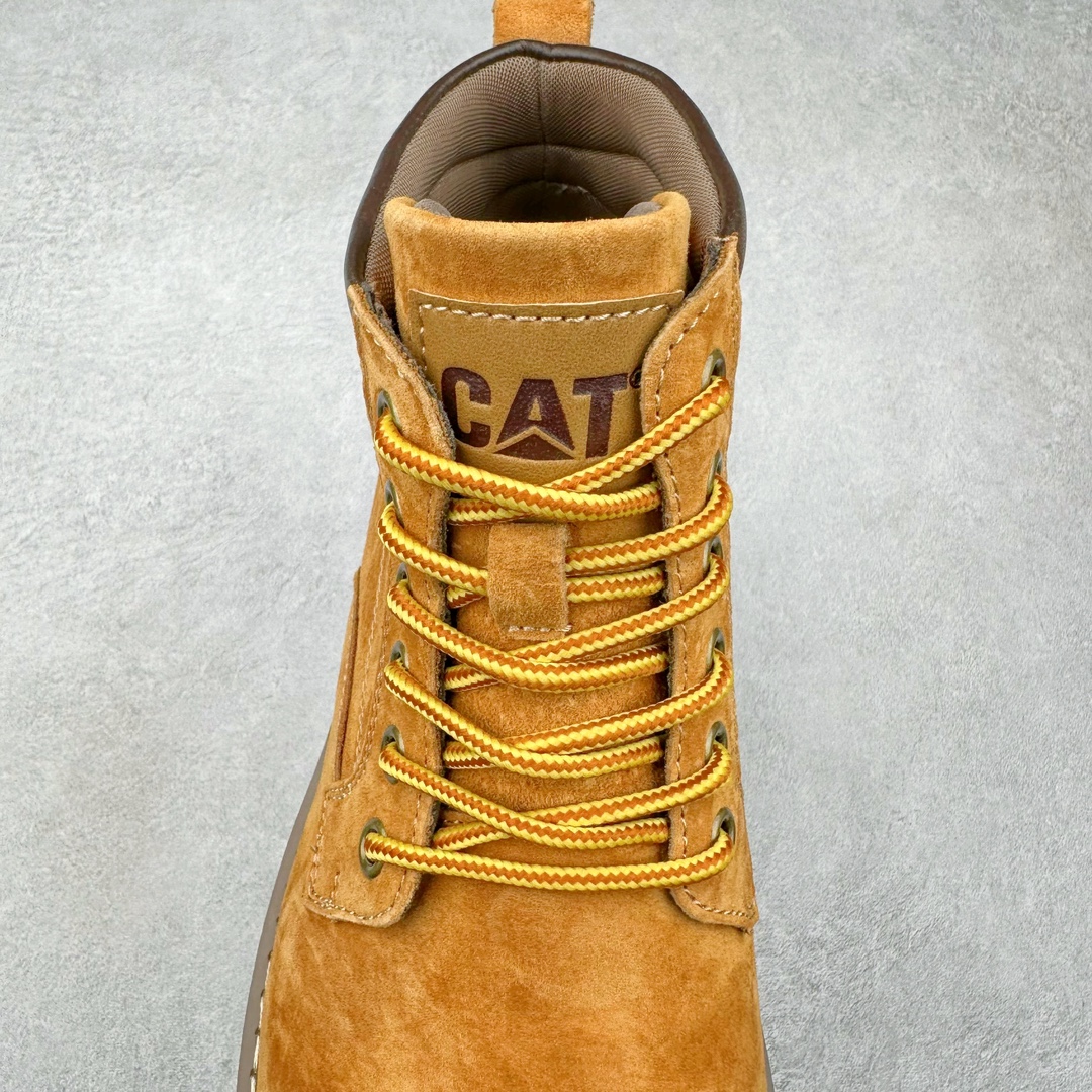 图片[5]-＃福利特价 CAT卡特 硬汉推土机品牌经典百搭户外中帮休闲男鞋 广东大厂品质 24ss秋冬新款 常年主打 时尚潮流搭配 面料釆用意大利进口磨砂牛皮 全鞋真牛皮材料 大底到五金都是代工厂原材料制作 好货不杀猪 首单质量严格把控 全套官网统一包装 今年冬季防寒户外专用 日常随意搭配 型男必备 尺码：39 40 41 42 43 44 (偏大一码)-选品中心