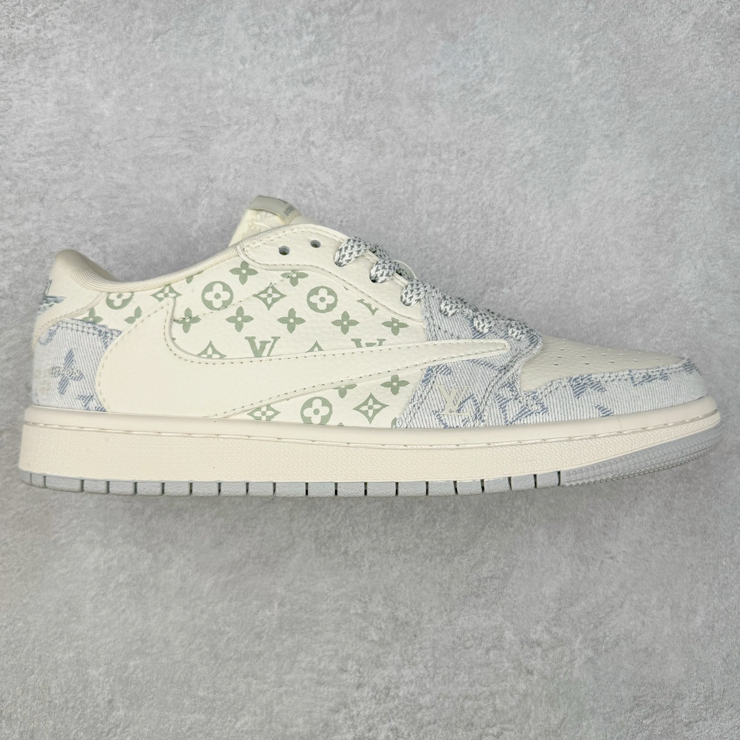 TS x Air Jordan AJ1 Low 倒钩低帮联名定制配色 SJ2068-007 原厂内置气垫魔块 A模大底 头层小牛皮 鞋舌AJ原厂专用牛津布+AJ专用反口珍珠布+原厂无杂质高弹内里海棉+特殊封边弹力鞋带 尺码:36 36.5 37.5 38 38.5 39 40 40.5 41 42 42.5 43 44 44.5 45 46 47.5-选品中心