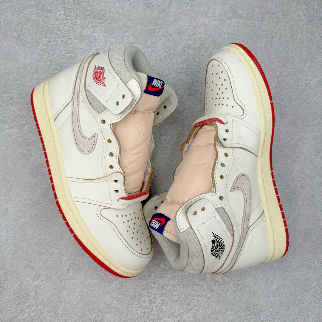 图片[3]-＃KZ神版莞产 Air Jordan AJ1 High OG WMNS 米橙 DB4612-100 外贸特供批次 终端控货优势输出 新配色不断更新开发 市场中端王者 全套原纸板楦头开发 确保原汁原味 完美呈现一代版型 一比一鞋头弧度高度鞋身弧度 此版本只针对中端市场 细节品控鞋型随意秒杀市面同价位 鞋型完美 不臃肿别扭 头层皮料加持 用料绝不含糊 进口玻璃冲刀皮料裁剪零毛边 电脑针车工艺 超高鞋面清洁度 最高QC检验标准 控制溢胶瑕疵 原盒原配 飞翼3D高频深度立体 工艺方面大到整体鞋型 漏斗收腰 底线拉帮 LOGO立体程度 小到针眼排布 载片对称 冲孔效果 鞋标规范 鞋垫背胶等等 无一不是口碑收割 每双都是一个回头客 尺码：36 36.5 37.5 38 38.5 39 40 40.5 41 42 42.5 43 44 44.5 45 46 47.5-选品中心