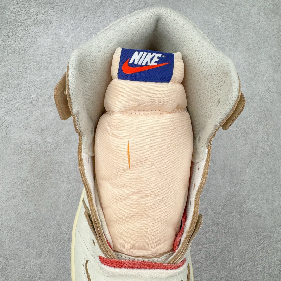 图片[5]-＃KZ神版莞产 Air Jordan AJ1 High OG WMNS 米橙 DB4612-100 外贸特供批次 终端控货优势输出 新配色不断更新开发 市场中端王者 全套原纸板楦头开发 确保原汁原味 完美呈现一代版型 一比一鞋头弧度高度鞋身弧度 此版本只针对中端市场 细节品控鞋型随意秒杀市面同价位 鞋型完美 不臃肿别扭 头层皮料加持 用料绝不含糊 进口玻璃冲刀皮料裁剪零毛边 电脑针车工艺 超高鞋面清洁度 最高QC检验标准 控制溢胶瑕疵 原盒原配 飞翼3D高频深度立体 工艺方面大到整体鞋型 漏斗收腰 底线拉帮 LOGO立体程度 小到针眼排布 载片对称 冲孔效果 鞋标规范 鞋垫背胶等等 无一不是口碑收割 每双都是一个回头客 尺码：36 36.5 37.5 38 38.5 39 40 40.5 41 42 42.5 43 44 44.5 45 46 47.5-选品中心