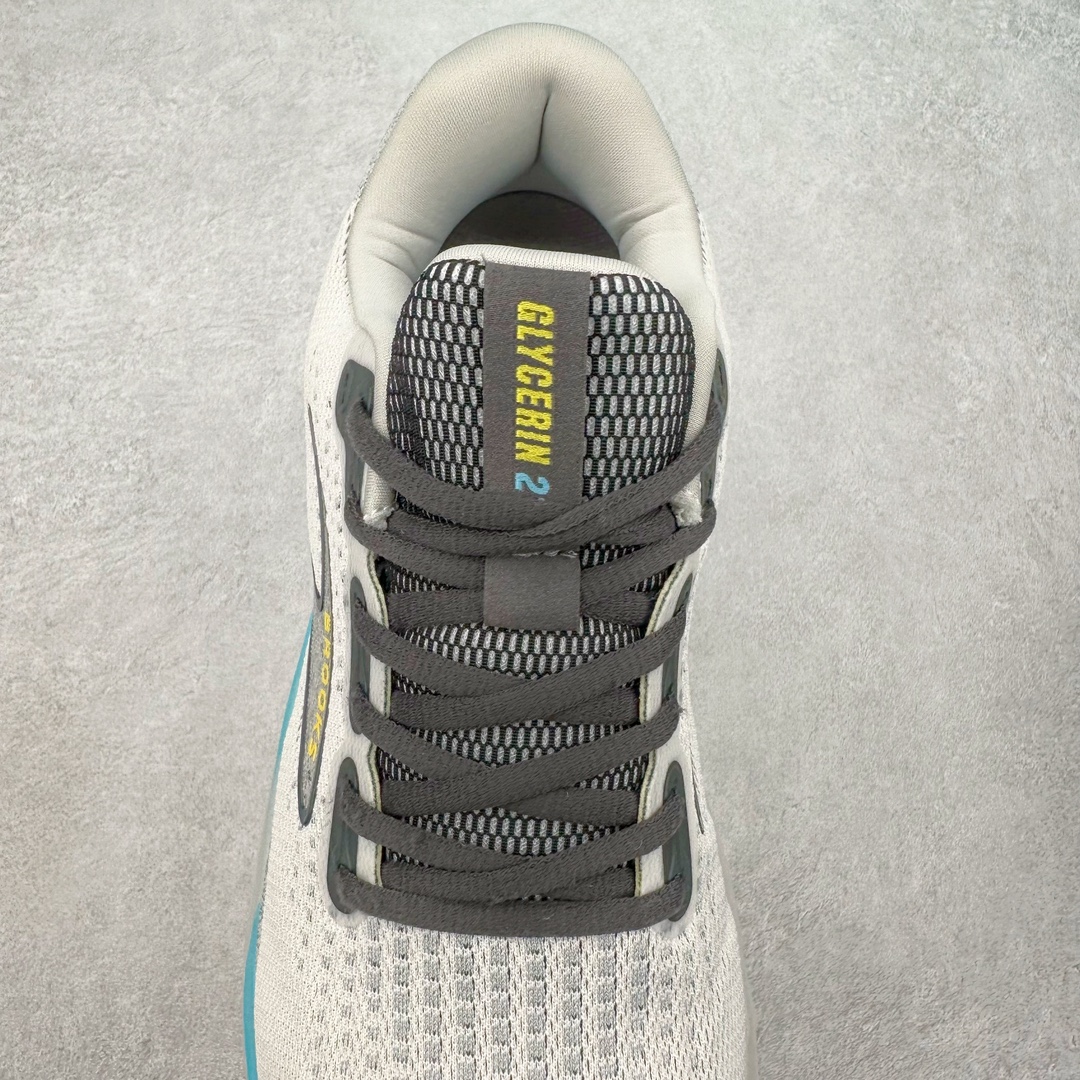 图片[5]-Brooks Hyperion Tempo 布鲁克斯竞速跑鞋 轻量训练缓震跑鞋马拉松运动鞋 Brooks 四大跑鞋之一 百年品牌 跑鞋从外形上基本就能判断这是一款速度跑鞋 简洁干练的外形结构和极强的运动流线型看着非常有速度感 上脚的第一感觉是非常轻 美码9码的鞋单只206g不到 从个人偏好来说 200g左右的竞速鞋最具安全感 鞋面采用单层网布 很薄 前掌使用了大量开放式网眼 排气直接快速 透气性上乘 鞋舌也是轻量化设计 仅为一层麂皮 和脚背完美贴合 鞋舌中央有个防偏穿孔 从实际穿着来看 通常鞋舌都是外偏 如果是防偏穿孔位于中心 防偏效果其实并不十分有效 如果采用趋外侧的偏心设计更有效 鞋帮泡棉填充量不大 但非常紧凑 贴合舒适 包裹稳固 内置硬质TPU保证必要的稳定性 跑鞋中底采用的是DNA FLASH科技材料 DNA FLASH中底科技 是Brooks第一款将氮气注入中底的创新科技 主要原理是借助“超临界流体”发泡技术 将液态氮稳定的转化为气态氮 并使其均匀地形成无数紧密贴合的密闭式气囊结构 尺码：40 40.5 41 42 42.5 43 44 44.5 45 46-选品中心