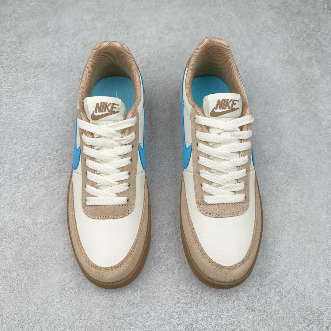 图片[2]-J.Crew x NK Killshot II Leather 联名复古板鞋 HQ1541-133 采用米白色皮革制作鞋身 Swoosh 点缀其中 最后搭载棕色生胶大底 流露出满满的复古气气息 尺码：36 36.5 37.5 38 38.5 39 40 40.5 41 42 42.5 43 44 44.5 45-选品中心