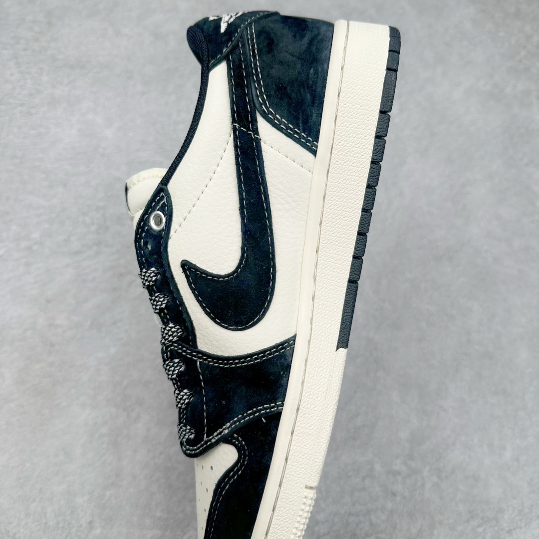 图片[7]-TS x Air Jordan AJ1 Low 倒钩低帮联名定制配色 SJ2068-124 原厂内置气垫魔块 A模大底 头层小牛皮 鞋舌AJ原厂专用牛津布+AJ专用反口珍珠布+原厂无杂质高弹内里海棉+特殊封边弹力鞋带 尺码：36 36.5 37.5 38 38.5 39 40 40.5 41 42 42.5 43 44 44.5 45 46 47.5-选品中心
