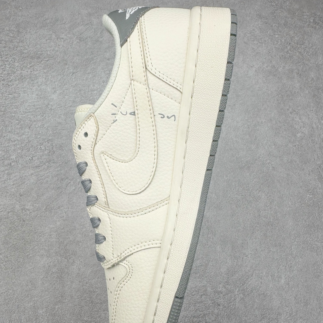 图片[7]-TS x Air Jordan AJ1 Low 倒钩低帮联名定制配色 DIY1688-001 原厂内置气垫魔块 A模大底 头层小牛皮 鞋舌AJ原厂专用牛津布+AJ专用反口珍珠布+原厂无杂质高弹内里海棉+特殊封边弹力鞋带 尺码：36 36.5 37.5 38 38.5 39 40 40.5 41 42 42.5 43 44 44.5 45 46 47.5-选品中心