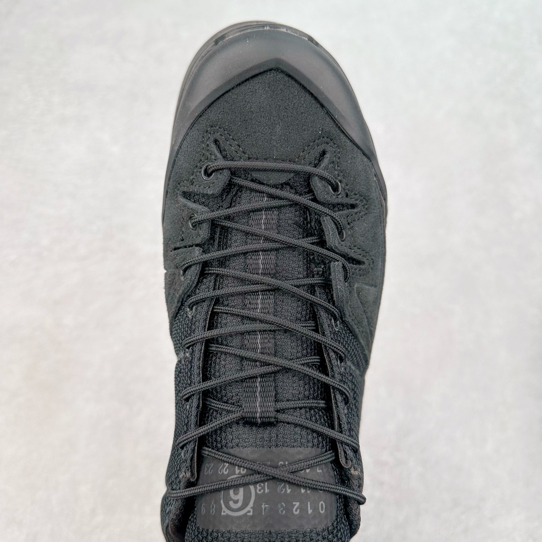 图片[4]-＃绿X/GX MM6 Maison Margiela x SALOMON X-ALP 萨洛蒙联名帆布织物舒适清凉低帮生活休闲鞋 男女同款 白黑 纯原外贸平台特供订单 耗时半年巨作 全套原纸板楦头开发 原厂特供网布配套加持 确保原汁原味 完美呈现版型 原档数据独家私模五层组合大底 原装Ortholite轻量化鞋垫 中底布带钢印编号 原厂TPU锁扣 进口港宝加持 后跟自然饱满 还原公司包裹性 尺码：36 36.5 37.5 38 38.5 39 40 40.5 41 42 42.5 43 44 44.5 45 46.5-选品中心