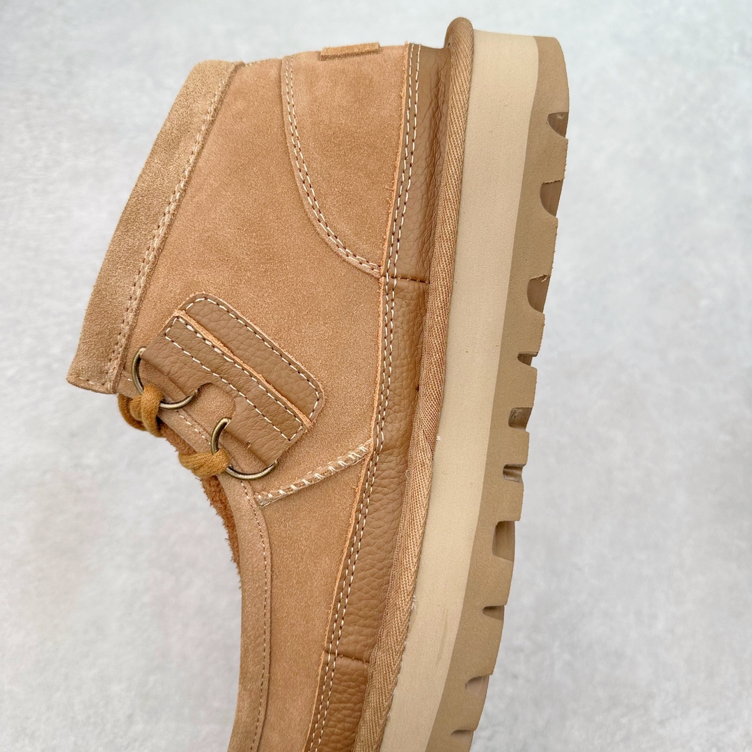 图片[7]-＃K版 UGG 8276经典秋冬羊皮毛一体雪地靴 私人订单价格匠心定位 桑坡八年大厂直供 拒绝高利润 区别杀猪版本 隆丰A级澳洲进口羊皮毛一体 完全遵循ZP工艺流程 代工厂原厂版师 秉承无原鞋不开发选择 注重每一处细节 市面最正版型 TREADLITE\\\”轻翼\\\”科技外底 轻便/耐用/柔韧/桩型【售后郑重承诺】一个月内若出现重大脱胶/断底等质量问题 直接为您换新 翻毛皮鞋面 细腻亲肤再生聚酯纤维滚边 舒适易打理 保暖性佳 UGG plush™ 里衬和内底 茸软亲肤 舒适暖足 经典鞋型搭配轻盈厚底 稳稳拿捏秋冬出街时髦造型 Treadlite by UGG 轻翼大底 轻盈缓震 为双足减负 舒适轻便 助你轻松畅玩整天 尺码：35 36 37 38 39 40-选品中心