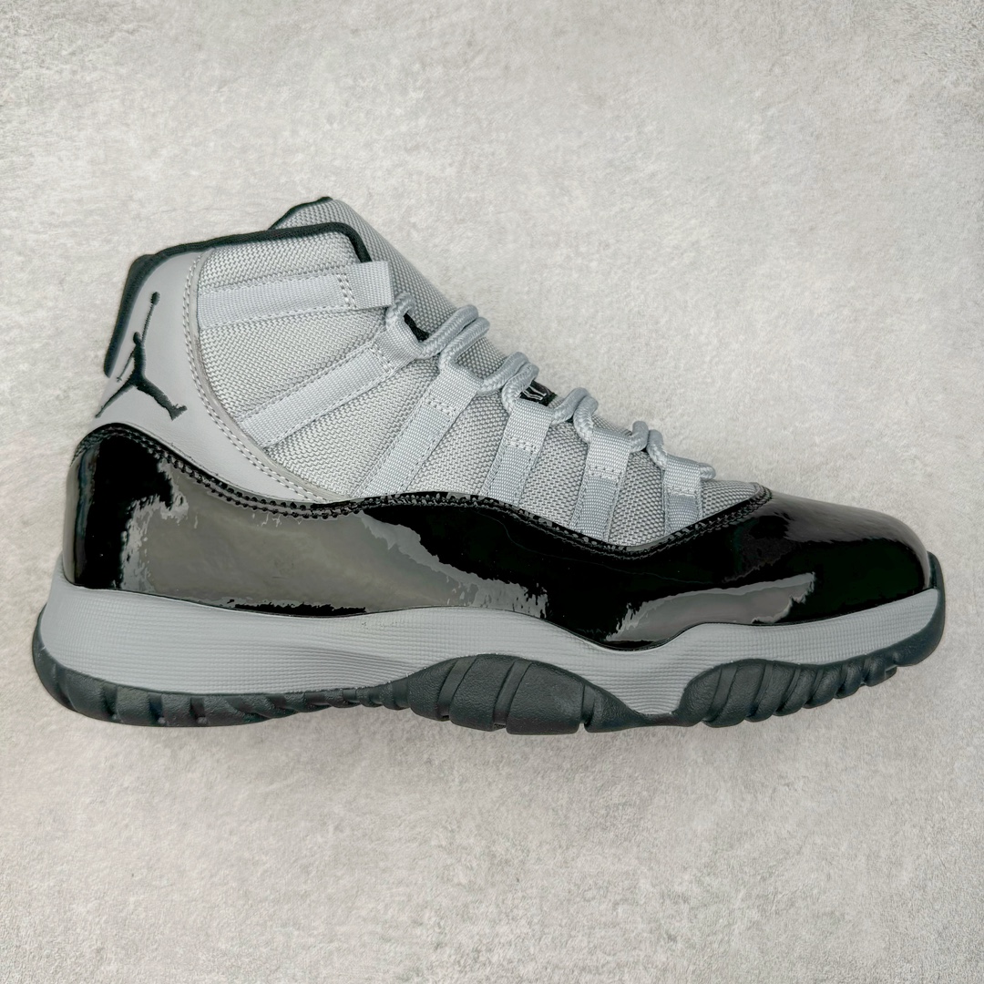 ＃NC版 Air Jordan AJ11 Retro 黑灰 CT8012-005 原楦原档案数据开模打造 原厂中底拉帮钢印 原厂漆皮 防冻不开裂 头层皮料 原装鞋撑 水晶大底正确色度色泽 原楦原数据刺绣 原厂车缝走线及对位 毫厘不差 飞人logo采用原数据电脑刺绣 原装正品碳纤维真实碳板 增强抗扭 原内标 原盒标 正确官方原盒 原厂防氧化水晶外底 原厂配套厂全掌solo气垫 尺码：40 40.5 41 42 42.5 43 44 44.5 45 46 47.5-选品中心