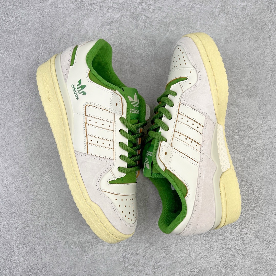 图片[3]-＃特价福利 AD Forum 84 Low OG 低帮百搭潮流休闲运动板鞋 以复古篮球鞋的外形为基础 采用皮革拼接 简约百搭 更加贴合舒适 中底内侧网格造型起到点睛之笔 外底橡胶 更显复古 尺码：36 36.5 37.5 38 38.5 39 40 40.5 41 42 42.5 43 44 44.5 45-选品中心