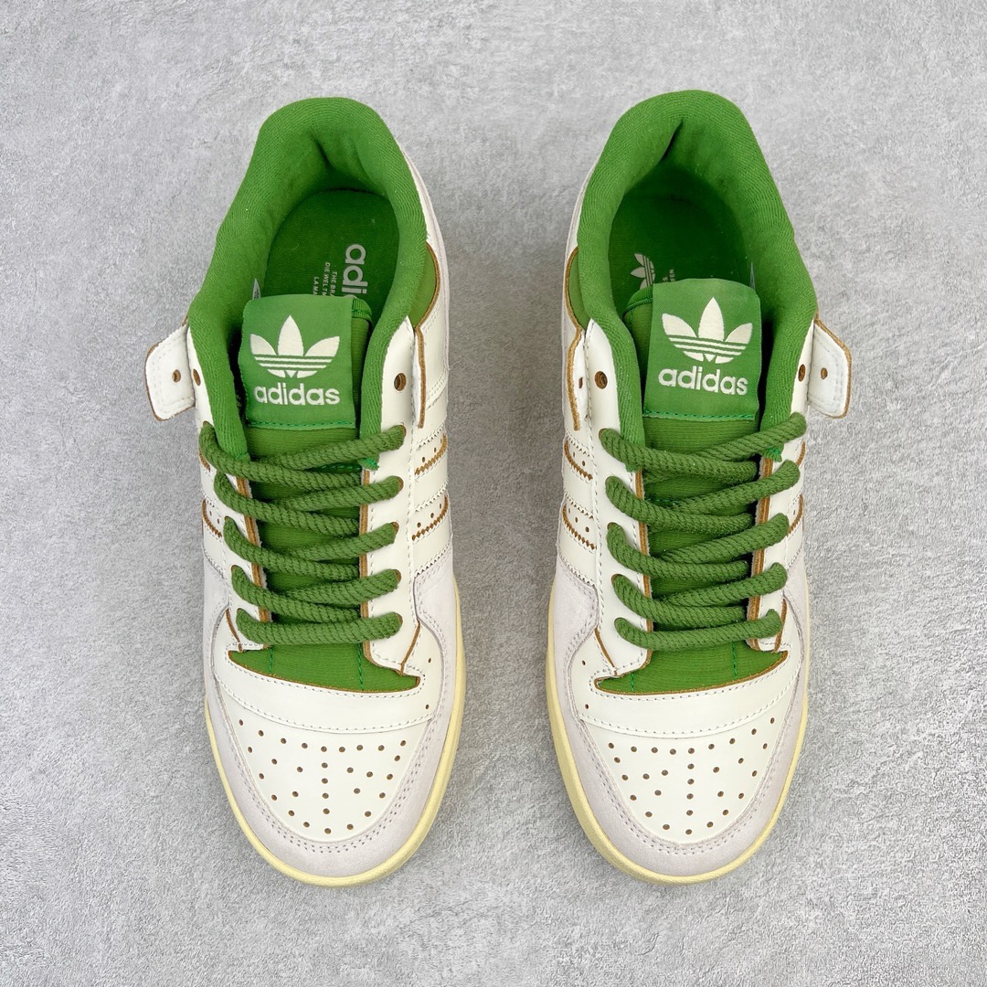 图片[2]-＃特价福利 AD Forum 84 Low OG 低帮百搭潮流休闲运动板鞋 以复古篮球鞋的外形为基础 采用皮革拼接 简约百搭 更加贴合舒适 中底内侧网格造型起到点睛之笔 外底橡胶 更显复古 尺码：36 36.5 37.5 38 38.5 39 40 40.5 41 42 42.5 43 44 44.5 45-选品中心