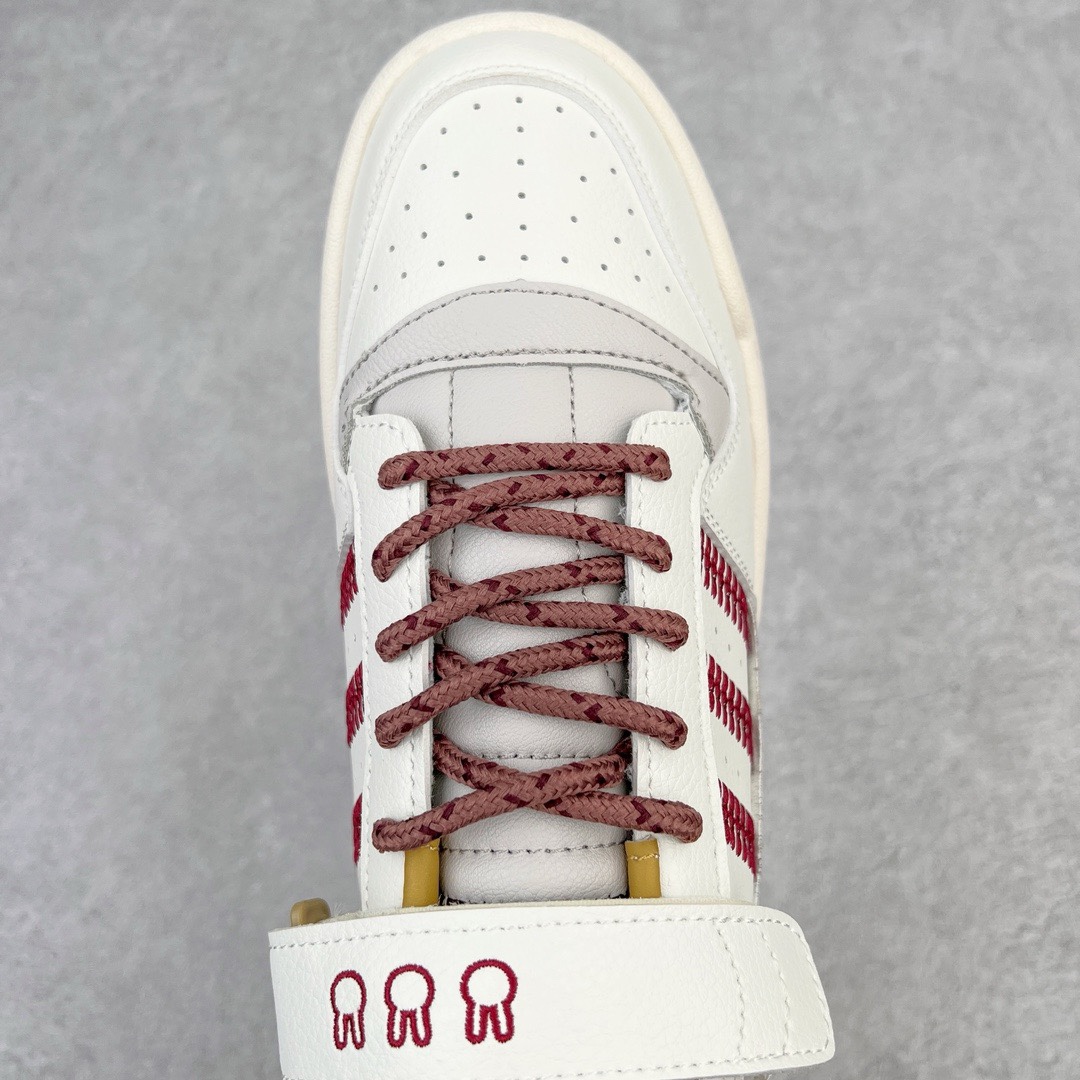 图片[4]-＃特价福利 AD Forum 84 Low OG 低帮百搭潮流休闲运动板鞋 以复古篮球鞋的外形为基础 采用皮革拼接 简约百搭 更加贴合舒适 中底内侧网格造型起到点睛之笔 外底橡胶 更显复古 尺码：36 36.5 37.5 38 38.5 39 40 40.5 41 42 42.5 43 44 44.5 45-选品中心