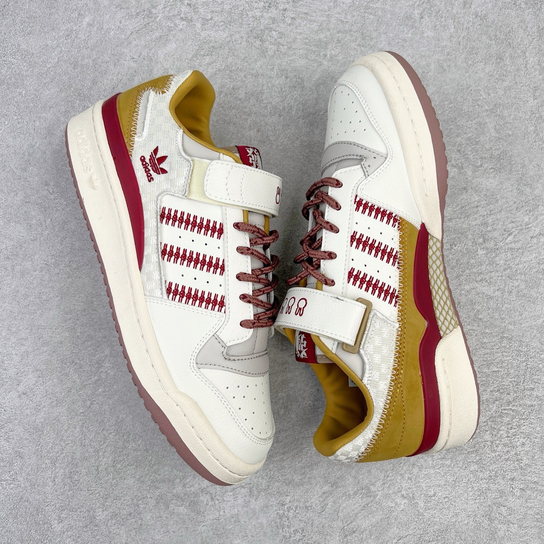 图片[3]-＃特价福利 AD Forum 84 Low OG 低帮百搭潮流休闲运动板鞋 以复古篮球鞋的外形为基础 采用皮革拼接 简约百搭 更加贴合舒适 中底内侧网格造型起到点睛之笔 外底橡胶 更显复古 尺码：36 36.5 37.5 38 38.5 39 40 40.5 41 42 42.5 43 44 44.5 45-选品中心