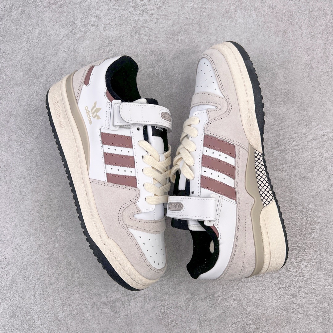 图片[3]-＃特价福利 AD Forum 84 Low OG 低帮百搭潮流休闲运动板鞋 以复古篮球鞋的外形为基础 采用皮革拼接 简约百搭 更加贴合舒适 中底内侧网格造型起到点睛之笔 外底橡胶 更显复古 尺码：36 36.5 37.5 38 38.5 39 40 40.5 41 42 42.5 43 44 44.5 45-选品中心