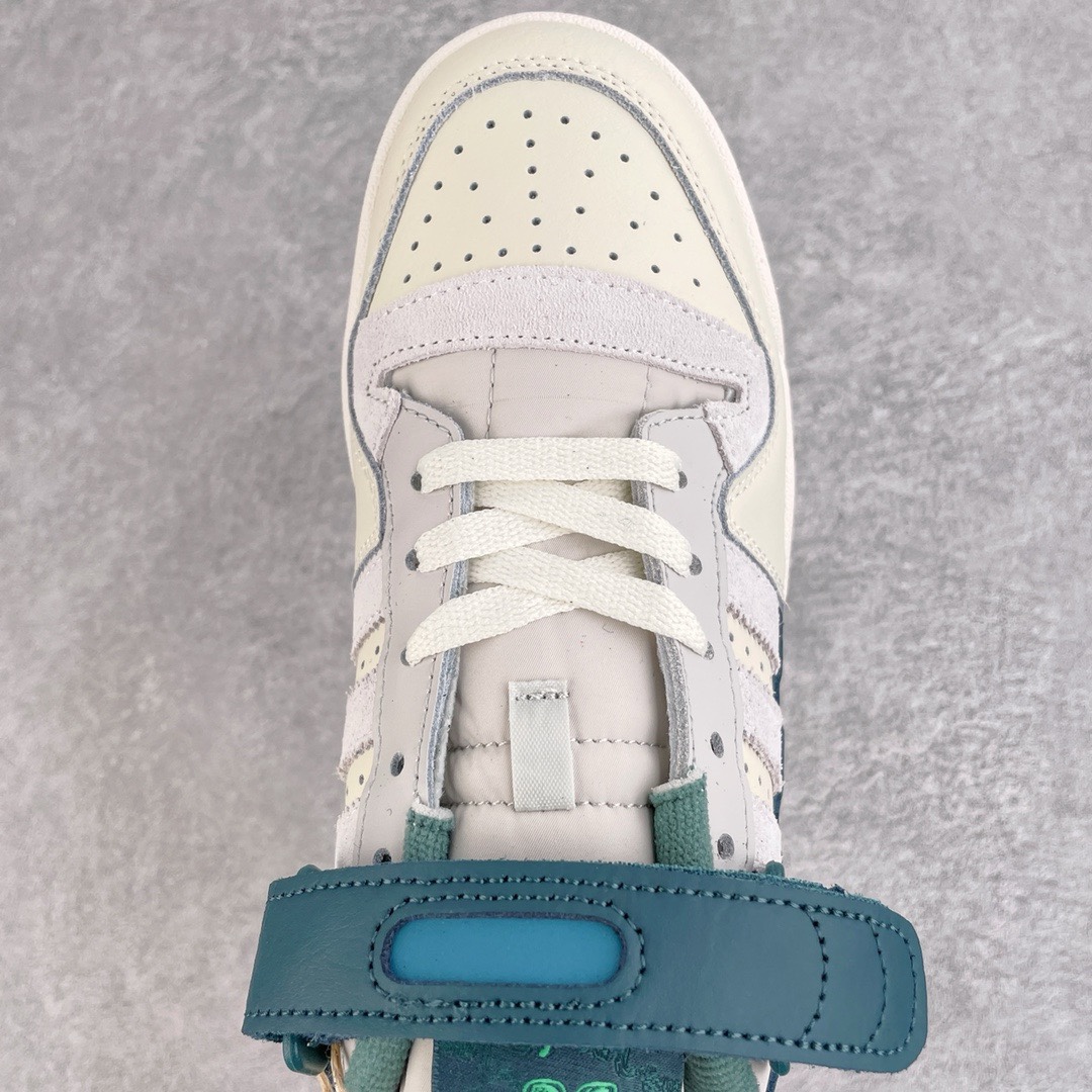 图片[4]-＃特价福利 AD Forum 84 Low OG 低帮百搭潮流休闲运动板鞋 以复古篮球鞋的外形为基础 采用皮革拼接 简约百搭 更加贴合舒适 中底内侧网格造型起到点睛之笔 外底橡胶 更显复古 尺码：36 36.5 37.5 38 38.5 39 40 40.5 41 42 42.5 43 44 44.5 45-选品中心