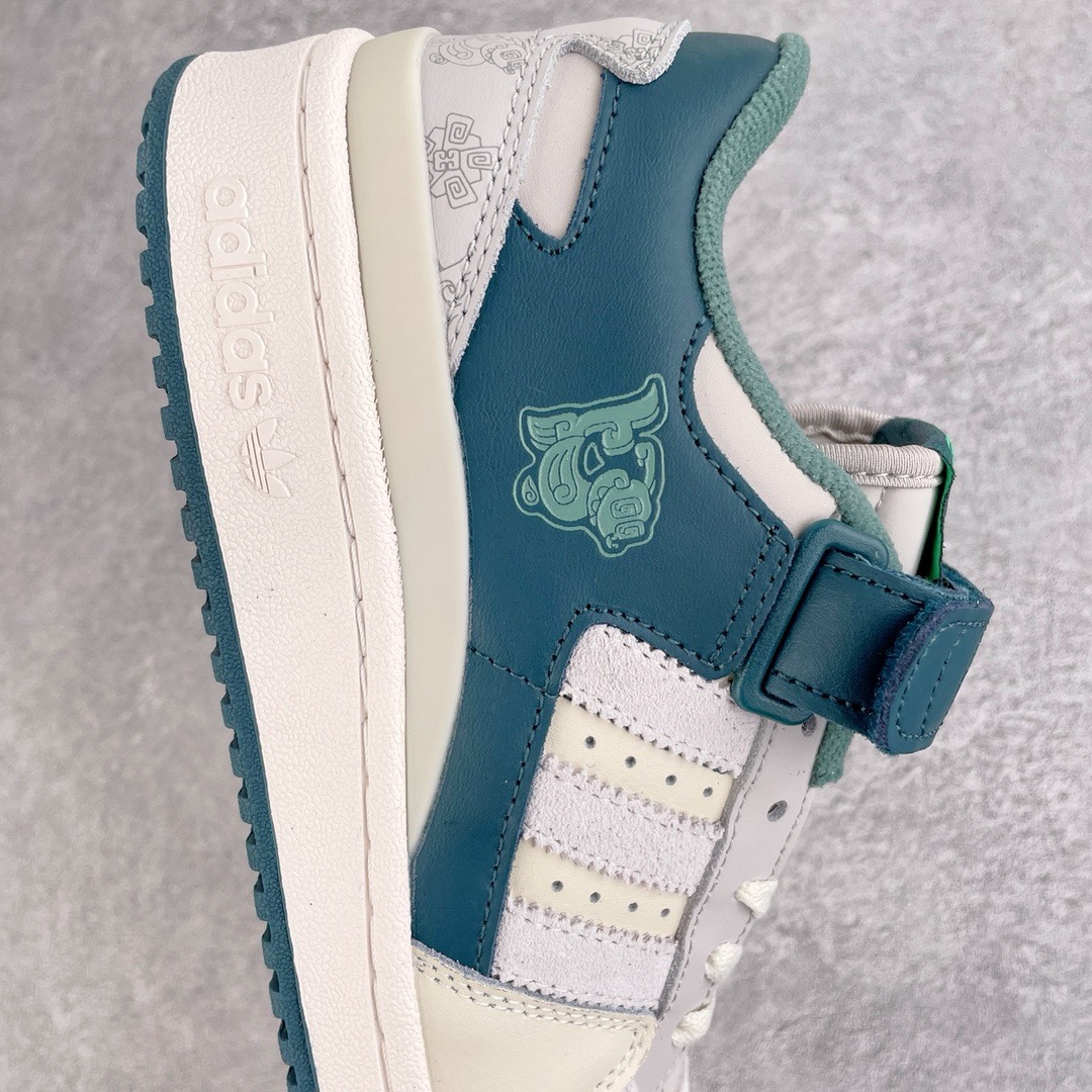 图片[6]-＃特价福利 AD Forum 84 Low OG 低帮百搭潮流休闲运动板鞋 以复古篮球鞋的外形为基础 采用皮革拼接 简约百搭 更加贴合舒适 中底内侧网格造型起到点睛之笔 外底橡胶 更显复古 尺码：36 36.5 37.5 38 38.5 39 40 40.5 41 42 42.5 43 44 44.5 45-选品中心