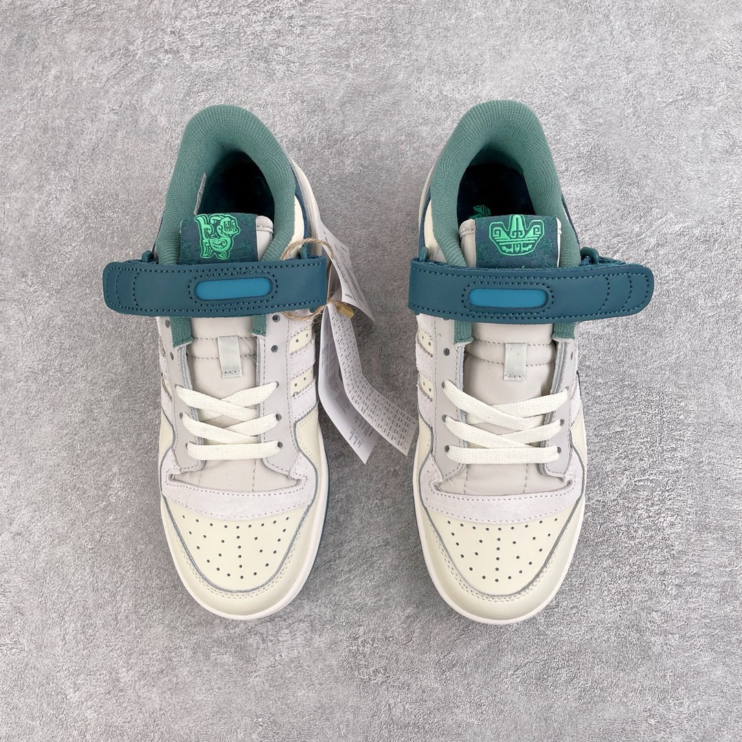 图片[2]-＃特价福利 AD Forum 84 Low OG 低帮百搭潮流休闲运动板鞋 以复古篮球鞋的外形为基础 采用皮革拼接 简约百搭 更加贴合舒适 中底内侧网格造型起到点睛之笔 外底橡胶 更显复古 尺码：36 36.5 37.5 38 38.5 39 40 40.5 41 42 42.5 43 44 44.5 45-选品中心