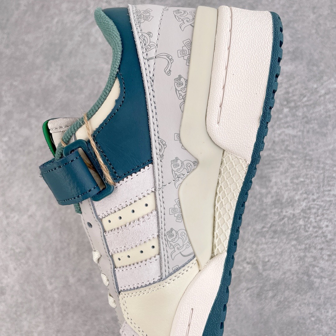 图片[7]-＃特价福利 AD Forum 84 Low OG 低帮百搭潮流休闲运动板鞋 以复古篮球鞋的外形为基础 采用皮革拼接 简约百搭 更加贴合舒适 中底内侧网格造型起到点睛之笔 外底橡胶 更显复古 尺码：36 36.5 37.5 38 38.5 39 40 40.5 41 42 42.5 43 44 44.5 45-选品中心