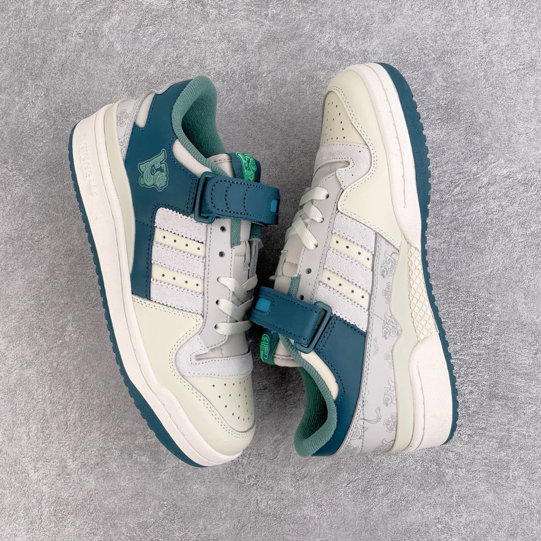 图片[3]-＃特价福利 AD Forum 84 Low OG 低帮百搭潮流休闲运动板鞋 以复古篮球鞋的外形为基础 采用皮革拼接 简约百搭 更加贴合舒适 中底内侧网格造型起到点睛之笔 外底橡胶 更显复古 尺码：36 36.5 37.5 38 38.5 39 40 40.5 41 42 42.5 43 44 44.5 45-选品中心