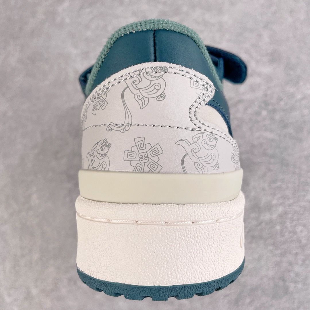 图片[8]-＃特价福利 AD Forum 84 Low OG 低帮百搭潮流休闲运动板鞋 以复古篮球鞋的外形为基础 采用皮革拼接 简约百搭 更加贴合舒适 中底内侧网格造型起到点睛之笔 外底橡胶 更显复古 尺码：36 36.5 37.5 38 38.5 39 40 40.5 41 42 42.5 43 44 44.5 45-选品中心