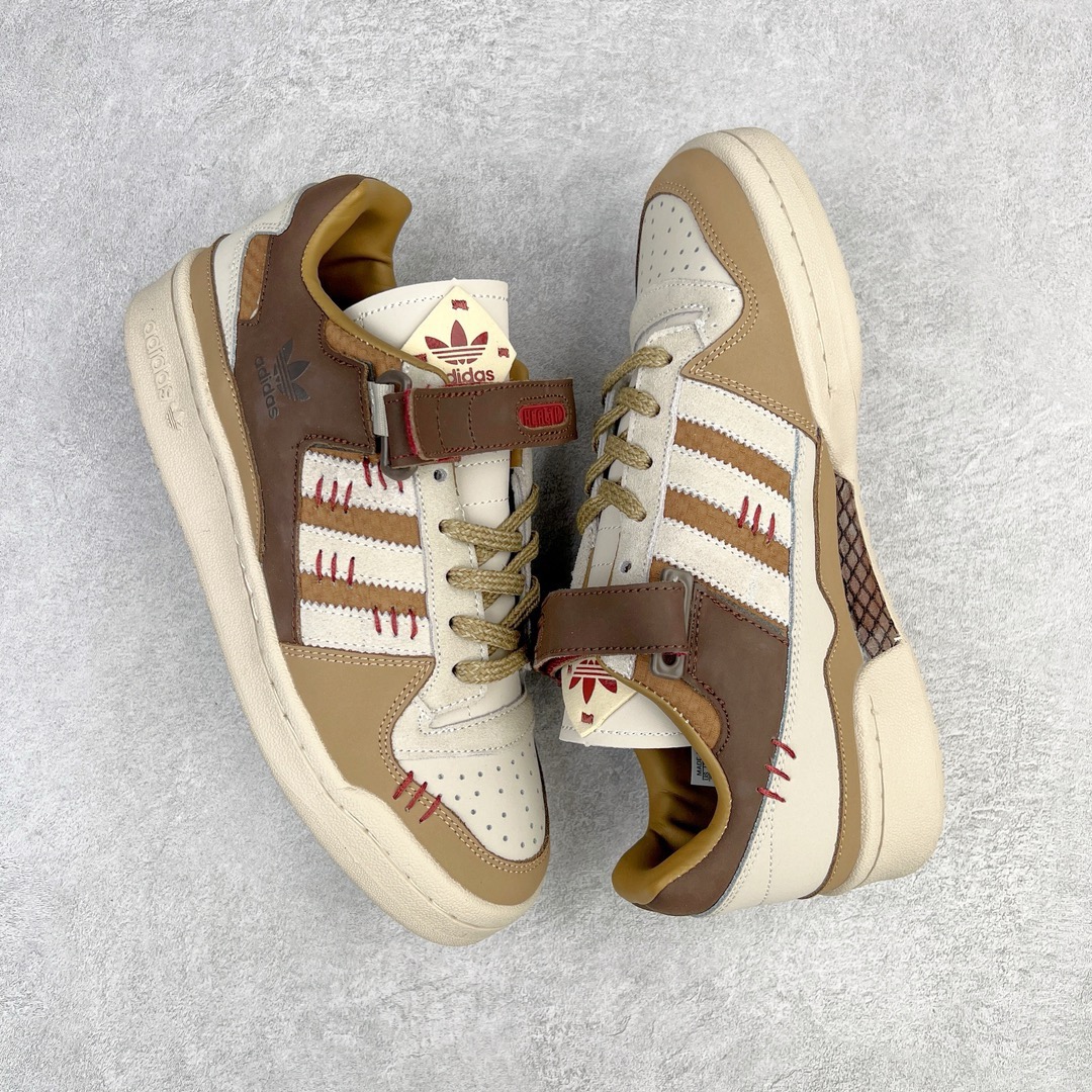 图片[3]-＃特价福利 AD Forum 84 Low OG 低帮百搭潮流休闲运动板鞋 以复古篮球鞋的外形为基础 采用皮革拼接 简约百搭 更加贴合舒适 中底内侧网格造型起到点睛之笔 外底橡胶 更显复古 尺码：36 36.5 37.5 38 38.5 39 40 40.5 41 42 42.5 43 44 44.5 45-选品中心