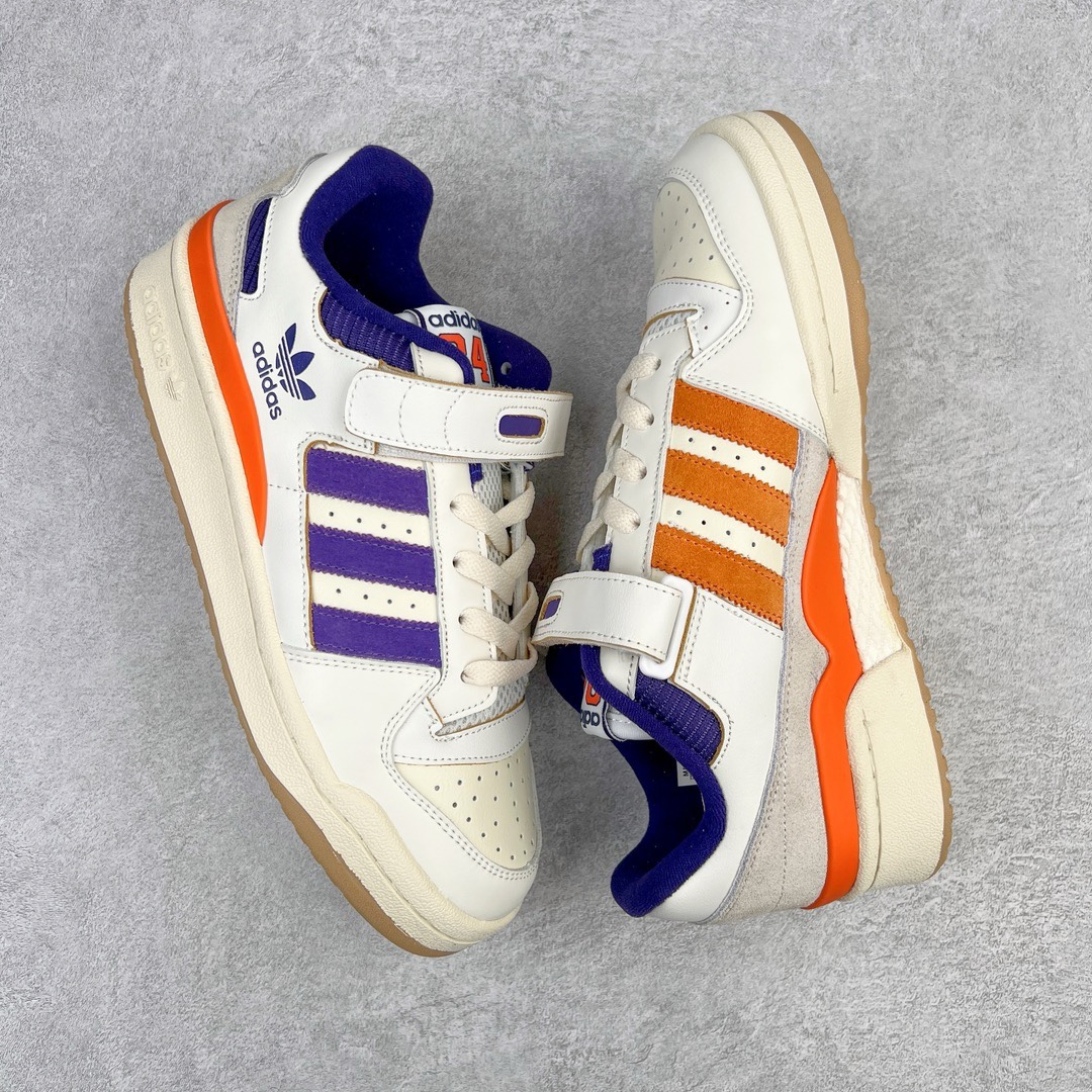 图片[3]-＃特价福利 AD Forum 84 Low OG 低帮百搭潮流休闲运动板鞋 以复古篮球鞋的外形为基础 采用皮革拼接 简约百搭 更加贴合舒适 中底内侧网格造型起到点睛之笔 外底橡胶 更显复古 尺码：36 36.5 37.5 38 38.5 39 40 40.5 41 42 42.5 43 44 44.5 45-选品中心