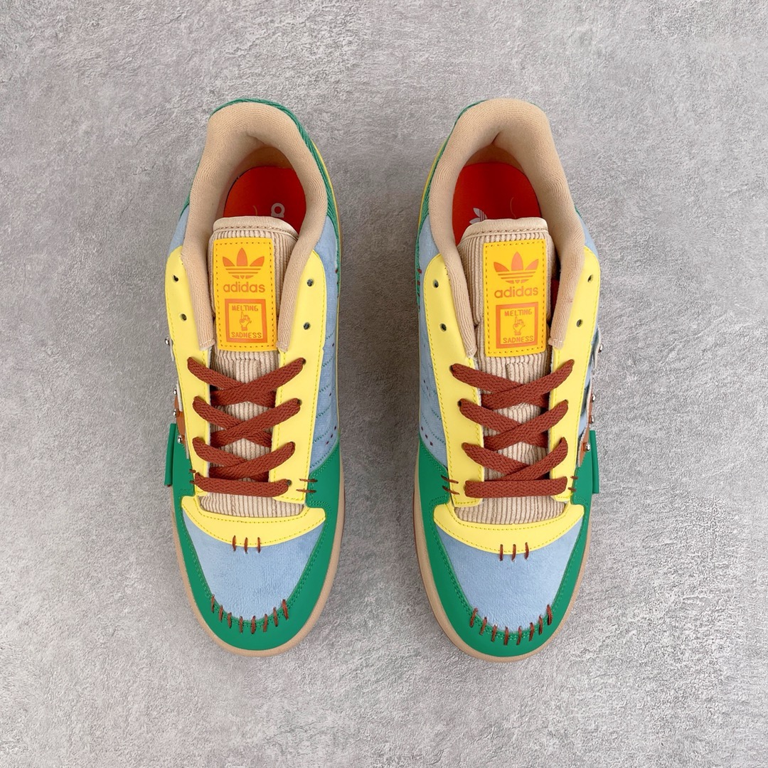 图片[2]-＃特价福利 AD Forum 84 Low OG 低帮百搭潮流休闲运动板鞋 以复古篮球鞋的外形为基础 采用皮革拼接 简约百搭 更加贴合舒适 中底内侧网格造型起到点睛之笔 外底橡胶 更显复古 尺码：36 36.5 37.5 38 38.5 39 40 40.5 41 42 42.5 43 44 44.5 45-选品中心