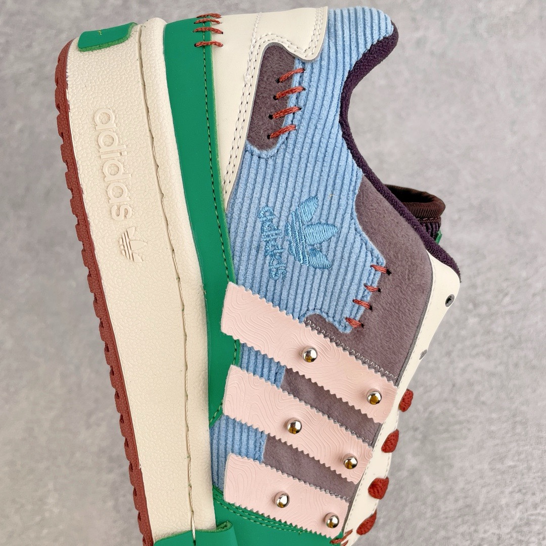 图片[6]-＃特价福利 AD Forum 84 Low OG 低帮百搭潮流休闲运动板鞋 以复古篮球鞋的外形为基础 采用皮革拼接 简约百搭 更加贴合舒适 中底内侧网格造型起到点睛之笔 外底橡胶 更显复古 尺码：36 36.5 37.5 38 38.5 39 40 40.5 41 42 42.5 43 44 44.5 45-选品中心