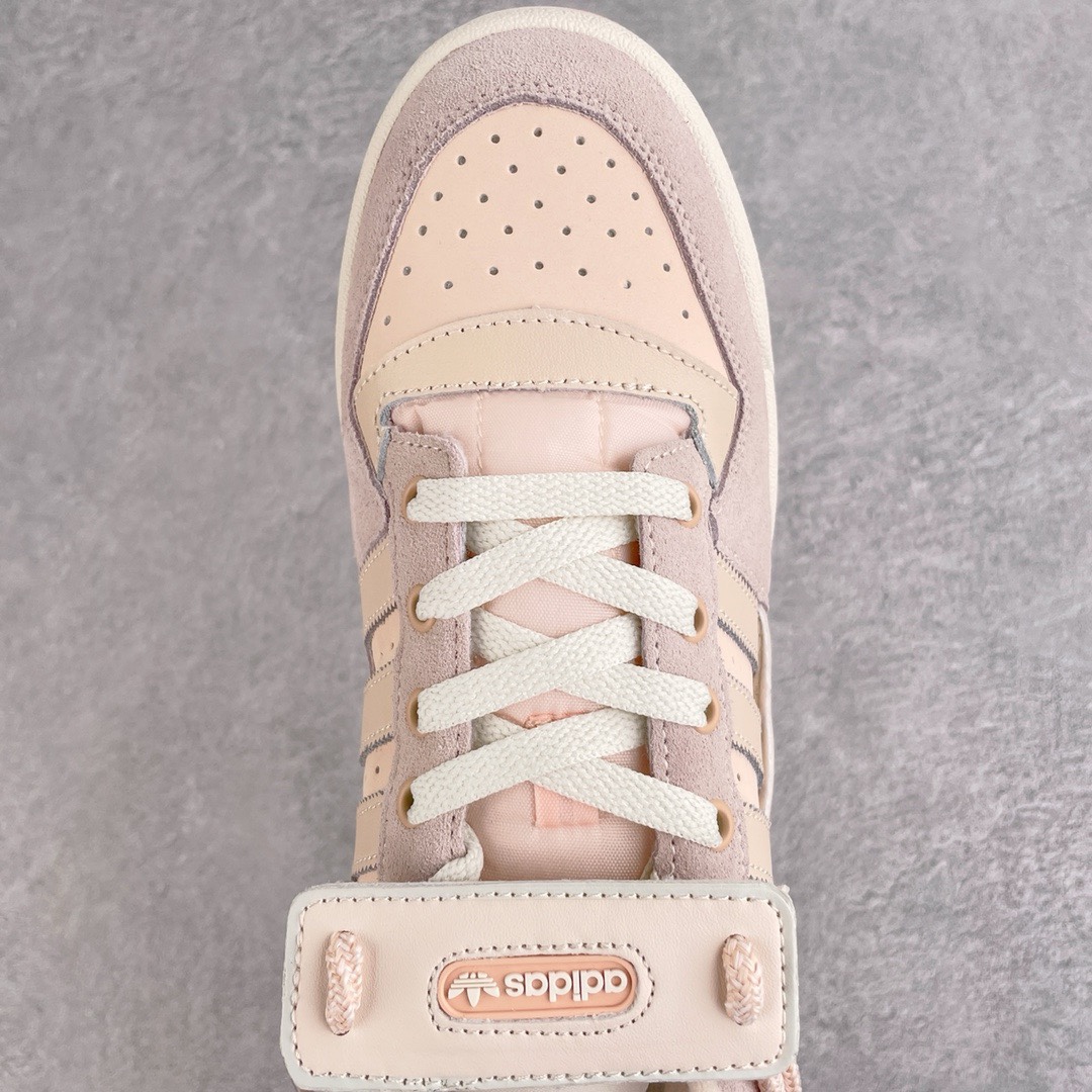 图片[4]-＃特价福利 AD Forum 84 Low OG 低帮百搭潮流休闲运动板鞋 以复古篮球鞋的外形为基础 采用皮革拼接 简约百搭 更加贴合舒适 中底内侧网格造型起到点睛之笔 外底橡胶 更显复古 尺码：36 36.5 37.5 38 38.5 39 40 40.5 41 42 42.5 43 44 44.5 45-选品中心