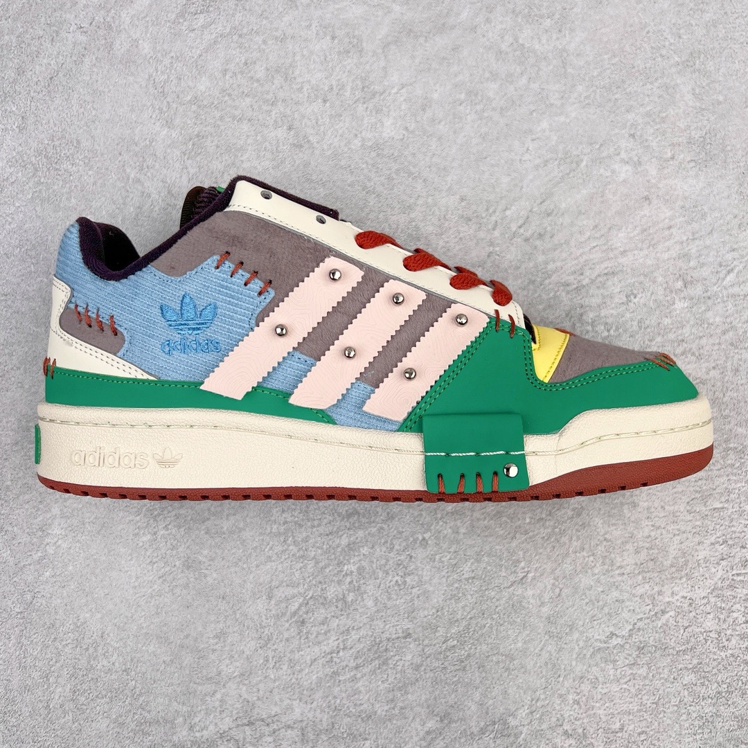 图片[6]-＃特价福利 AD Forum 84 Low OG 低帮百搭潮流休闲运动板鞋 以复古篮球鞋的外形为基础 采用皮革拼接 简约百搭 更加贴合舒适 中底内侧网格造型起到点睛之笔 外底橡胶 更显复古 尺码：36 36.5 37.5 38 38.5 39 40 40.5 41 42 42.5 43 44 44.5 45-选品中心