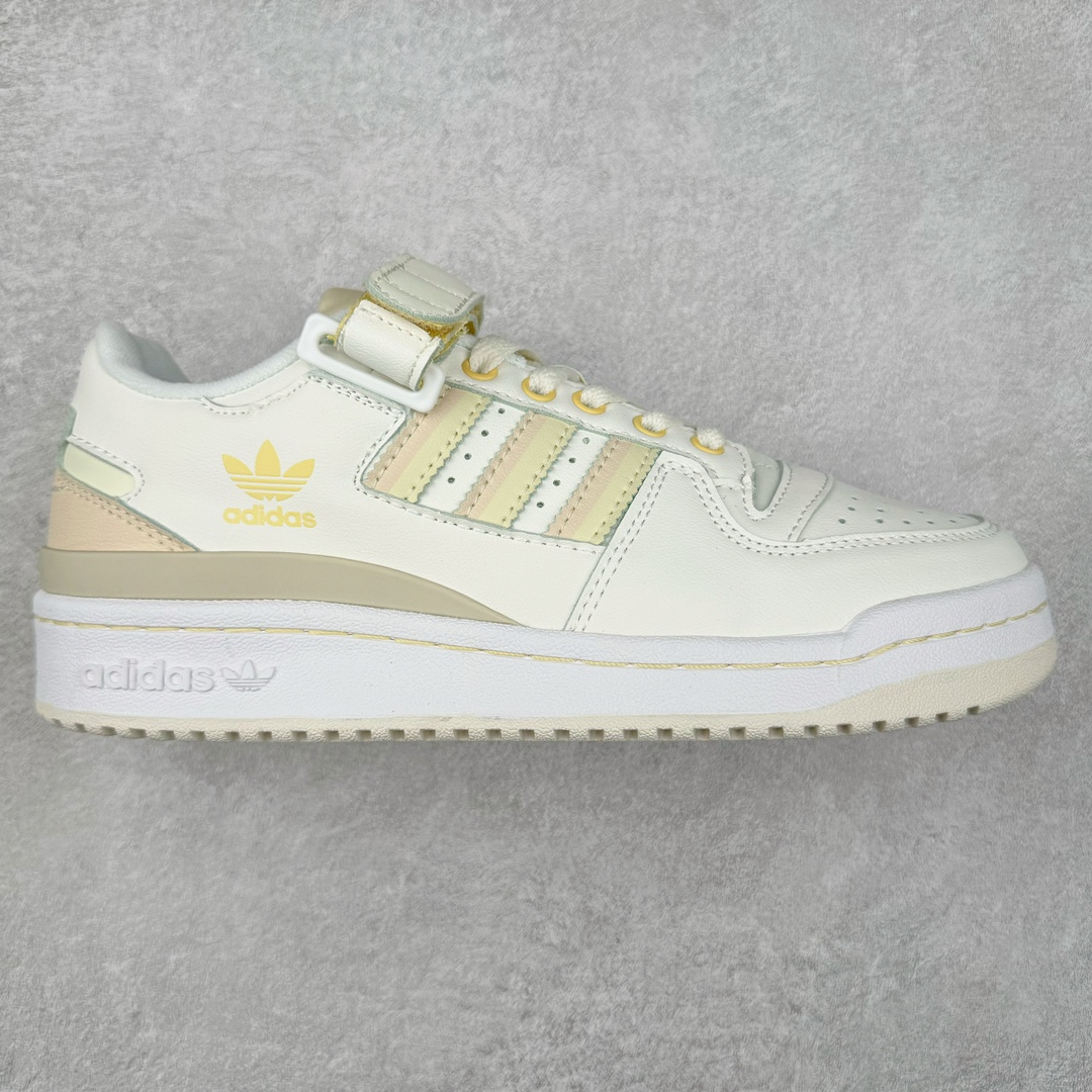 图片[4]-＃特价福利 AD Forum 84 Low OG 低帮百搭潮流休闲运动板鞋 以复古篮球鞋的外形为基础 采用皮革拼接 简约百搭 更加贴合舒适 中底内侧网格造型起到点睛之笔 外底橡胶 更显复古 尺码：36 36.5 37.5 38 38.5 39 40 40.5 41 42 42.5 43 44 44.5 45-选品中心