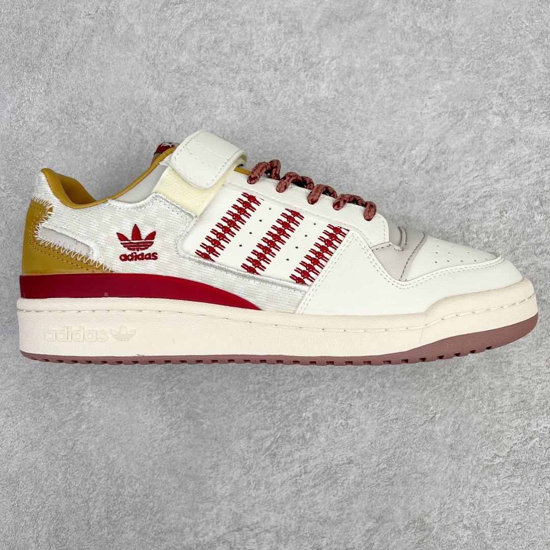 图片[5]-＃特价福利 AD Forum 84 Low OG 低帮百搭潮流休闲运动板鞋 以复古篮球鞋的外形为基础 采用皮革拼接 简约百搭 更加贴合舒适 中底内侧网格造型起到点睛之笔 外底橡胶 更显复古 尺码：36 36.5 37.5 38 38.5 39 40 40.5 41 42 42.5 43 44 44.5 45-选品中心