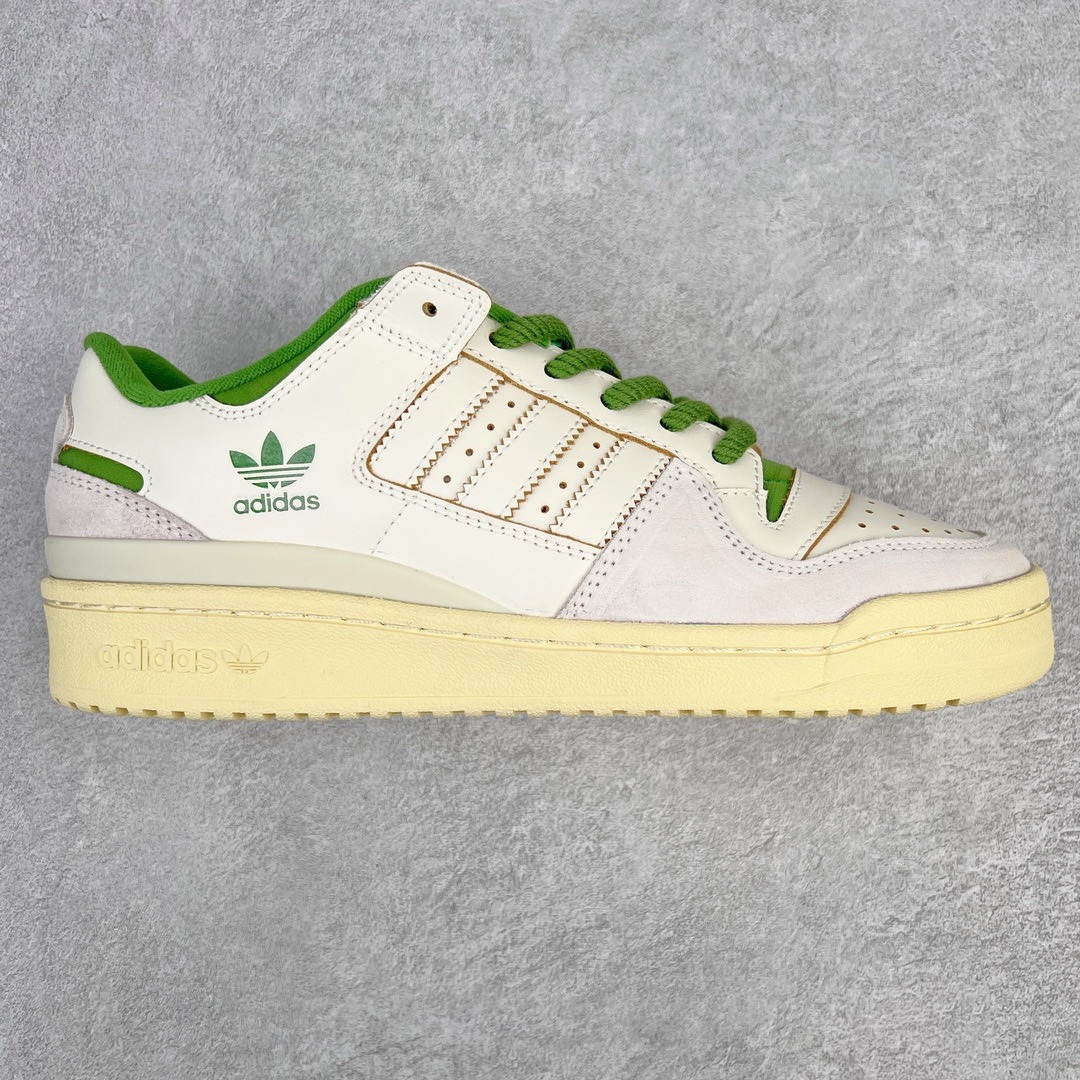 图片[6]-＃特价福利 AD Forum 84 Low OG 低帮百搭潮流休闲运动板鞋 以复古篮球鞋的外形为基础 采用皮革拼接 简约百搭 更加贴合舒适 中底内侧网格造型起到点睛之笔 外底橡胶 更显复古 尺码：36 36.5 37.5 38 38.5 39 40 40.5 41 42 42.5 43 44 44.5 45-选品中心