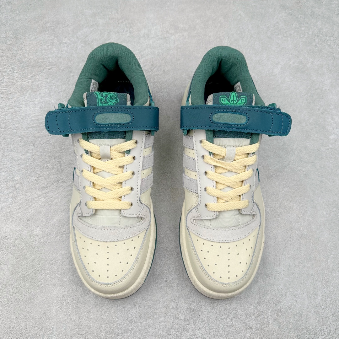 图片[2]-＃特价福利 AD Forum 84 Low OG 低帮百搭潮流休闲运动板鞋 以复古篮球鞋的外形为基础 采用皮革拼接 简约百搭 更加贴合舒适 中底内侧网格造型起到点睛之笔 外底橡胶 更显复古 尺码：36 36.5 37.5 38 38.5 39 40 40.5 41 42 42.5 43 44 44.5 45-选品中心