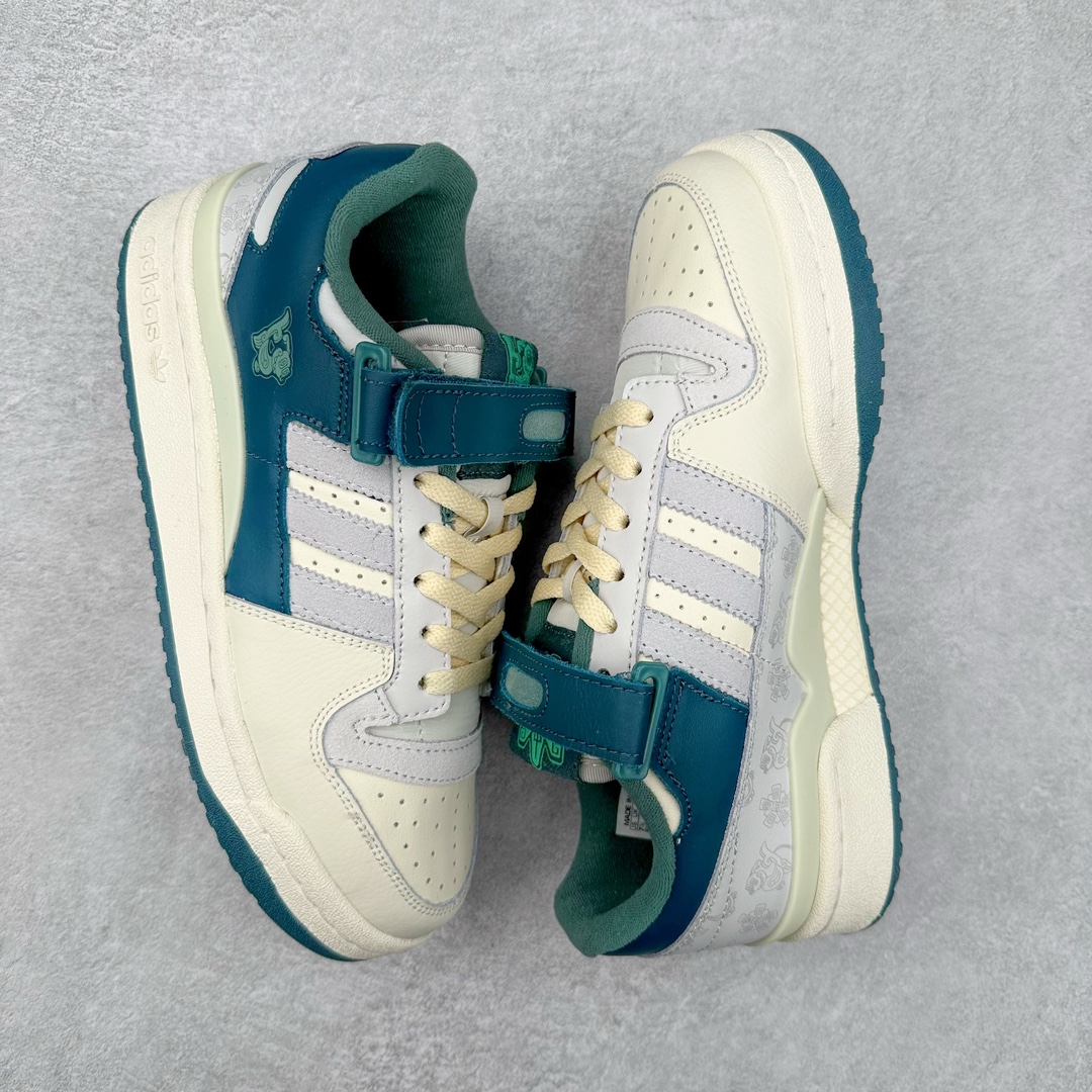 图片[3]-＃特价福利 AD Forum 84 Low OG 低帮百搭潮流休闲运动板鞋 以复古篮球鞋的外形为基础 采用皮革拼接 简约百搭 更加贴合舒适 中底内侧网格造型起到点睛之笔 外底橡胶 更显复古 尺码：36 36.5 37.5 38 38.5 39 40 40.5 41 42 42.5 43 44 44.5 45-选品中心