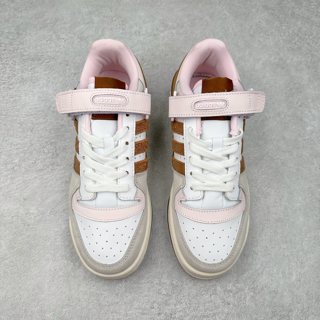 图片[2]-＃特价福利 AD Forum 84 Low OG 低帮百搭潮流休闲运动板鞋 以复古篮球鞋的外形为基础 采用皮革拼接 简约百搭 更加贴合舒适 中底内侧网格造型起到点睛之笔 外底橡胶 更显复古 尺码：36 36.5 37.5 38 38.5 39 40 40.5 41 42 42.5 43 44 44.5 45-选品中心