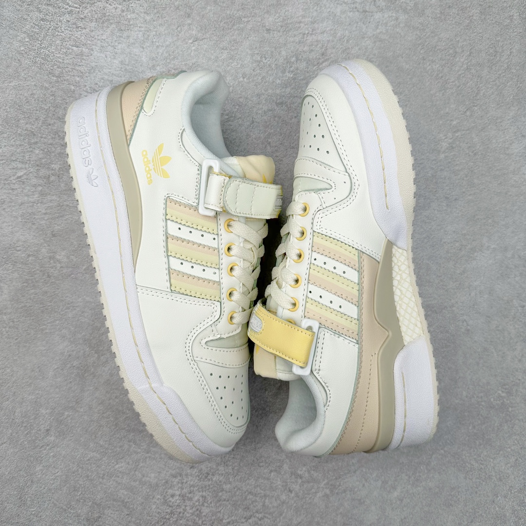 图片[3]-＃特价福利 AD Forum 84 Low OG 低帮百搭潮流休闲运动板鞋 以复古篮球鞋的外形为基础 采用皮革拼接 简约百搭 更加贴合舒适 中底内侧网格造型起到点睛之笔 外底橡胶 更显复古 尺码：36 36.5 37.5 38 38.5 39 40 40.5 41 42 42.5 43 44 44.5 45-选品中心