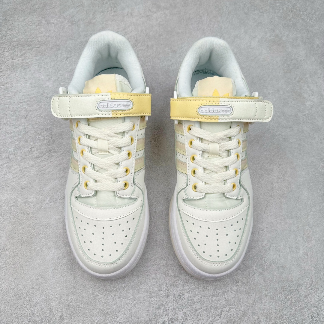 图片[2]-＃特价福利 AD Forum 84 Low OG 低帮百搭潮流休闲运动板鞋 以复古篮球鞋的外形为基础 采用皮革拼接 简约百搭 更加贴合舒适 中底内侧网格造型起到点睛之笔 外底橡胶 更显复古 尺码：36 36.5 37.5 38 38.5 39 40 40.5 41 42 42.5 43 44 44.5 45-选品中心