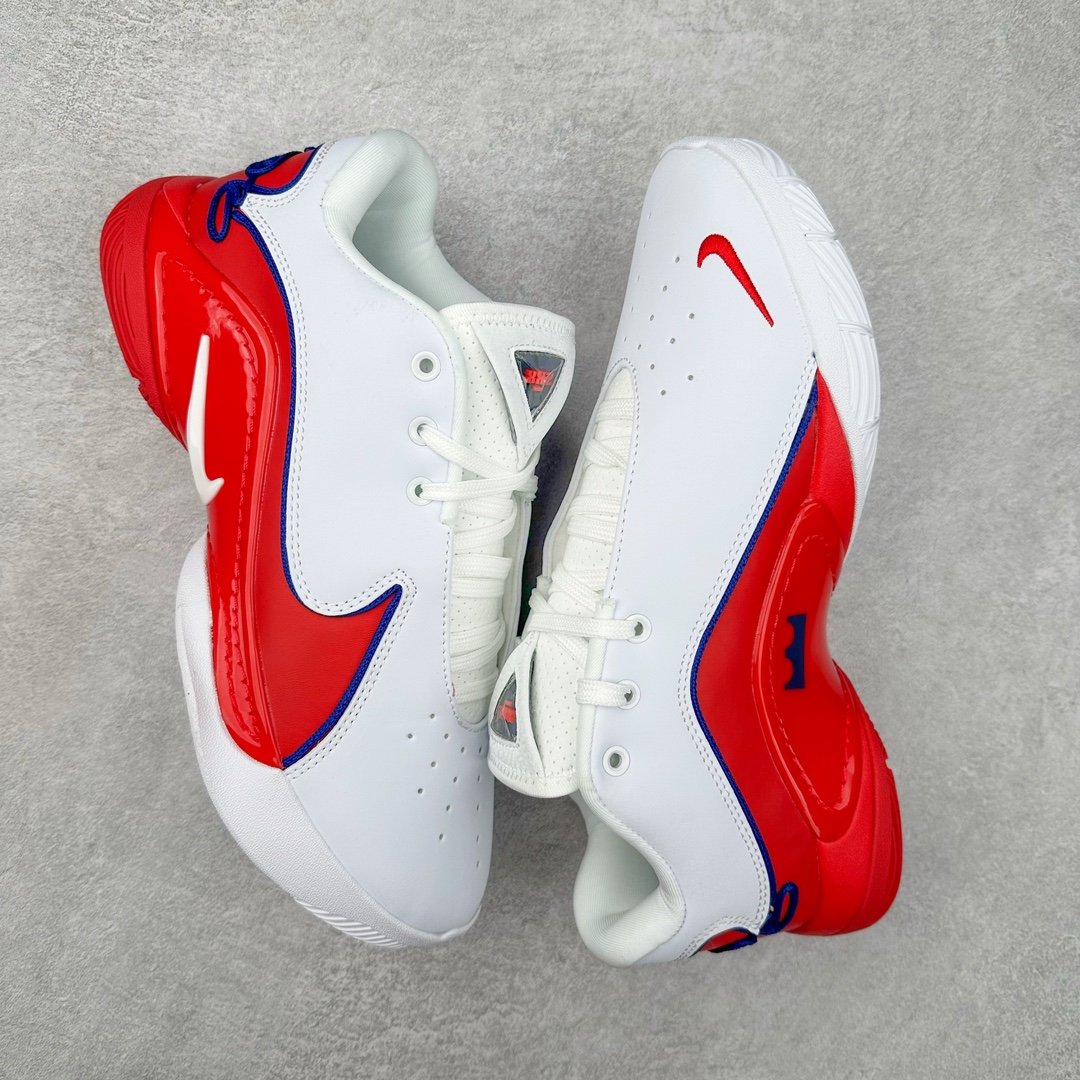 图片[3]-NK LeBron XXII 詹姆斯22代签名实战篮球鞋 FZ1095-103 采用全新中足鞋鞍翼结构，作为护栏保护的同时提供自然的控制感和稳定性，令下一代运动员能够自信锁定、起跳并突破极限。该鞋款中底还采用了Cushlon 2.0泡绵，以提升每一步的舒适感受，同时后掌与前掌的Air Zoom技术确保强劲的推进力和柔软的落地感。低帮设计助力运动员保持场地感，在维持控制的同时能够毫无拘束地移动。外底，包括抓地区域，专为支持关键动作而设计，例如勒布朗的试探步、反向转身、起跳和后撤步。LeBron XXII融合了性能与奢华，采用优质材料、高性能结构和精致细节，旨在满足从硬木球场到好莱坞聚光灯下多种场地与场景的需求。勒布朗的个人风格贯穿整双鞋款，从受其设计影响获得启发的大胆、颠覆性配色，到融入后跟的个人签名，赋予鞋款独特又极具个人特色的质感。尺码：40 40.5 41 42 42.5 43 44 44.5 45 46-选品中心