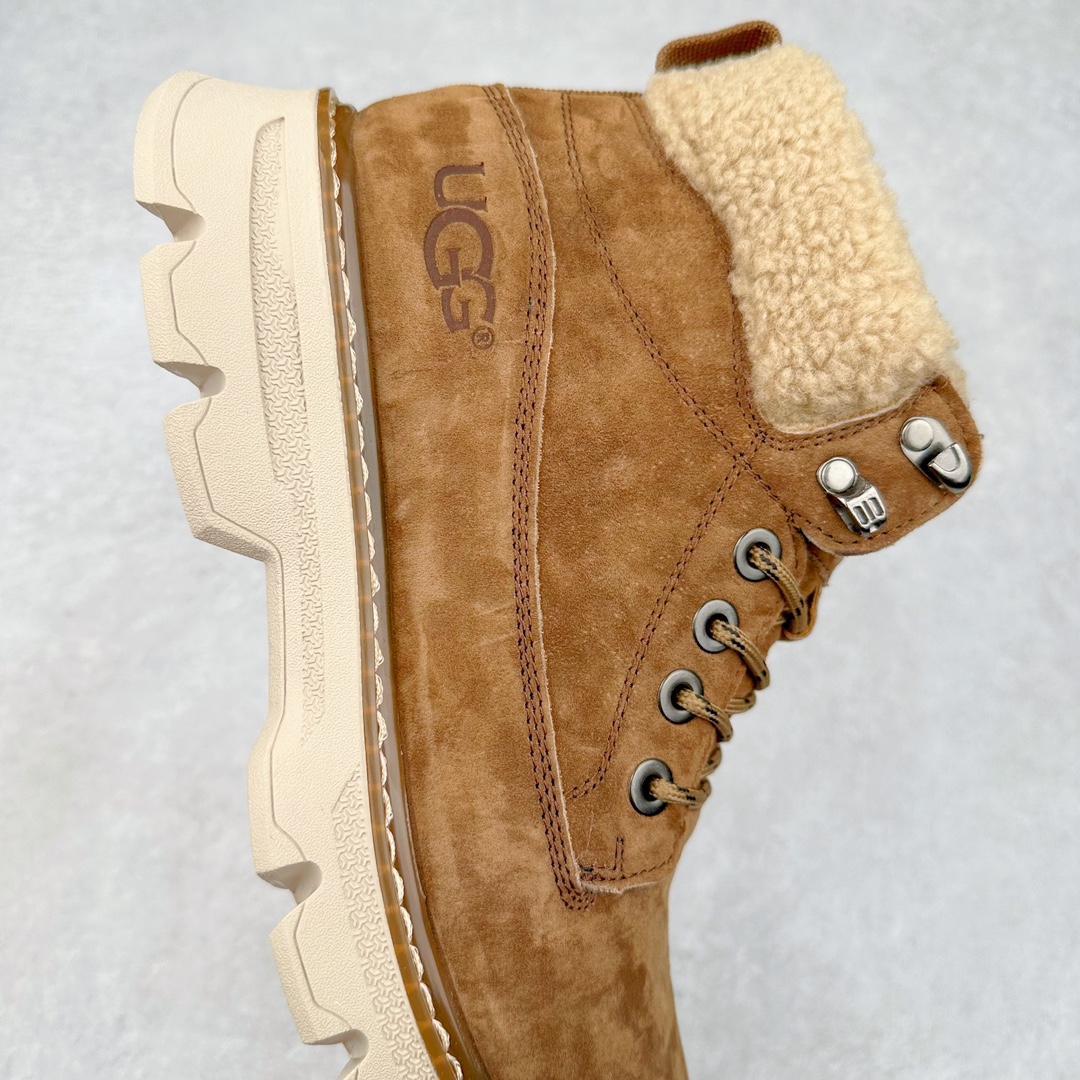 图片[6]-UGG 2024秋冬新品（羊羔毛一体内里 保暖锁热🔥）秋冬必备 户外中帮休闲马丁靴雪地靴系列 广东大厂品质 24ss秋冬新款 时尚潮流搭配 面料釆用意大利进口磨砂牛皮 全鞋真牛皮材料 大底到五金都是代工厂原材料制作 好货不杀猪 首单质量严格把控 全套官网统一包装 今年冬季防寒户外专用产品 日常随意搭配 型男必备‼美国轻奢品牌【UGG】Tasman Weather Hybrid 塔斯曼混合系列中帮轻量休闲马丁靴“ 尺码：39-44（比运动鞋大一码）-选品中心