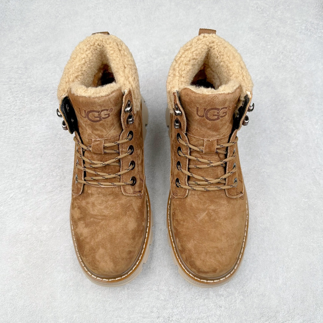 图片[2]-UGG 2024秋冬新品（羊羔毛一体内里 保暖锁热🔥）秋冬必备 户外中帮休闲马丁靴雪地靴系列 广东大厂品质 24ss秋冬新款 时尚潮流搭配 面料釆用意大利进口磨砂牛皮 全鞋真牛皮材料 大底到五金都是代工厂原材料制作 好货不杀猪 首单质量严格把控 全套官网统一包装 今年冬季防寒户外专用产品 日常随意搭配 型男必备‼美国轻奢品牌【UGG】Tasman Weather Hybrid 塔斯曼混合系列中帮轻量休闲马丁靴“ 尺码：39-44（比运动鞋大一码）-选品中心