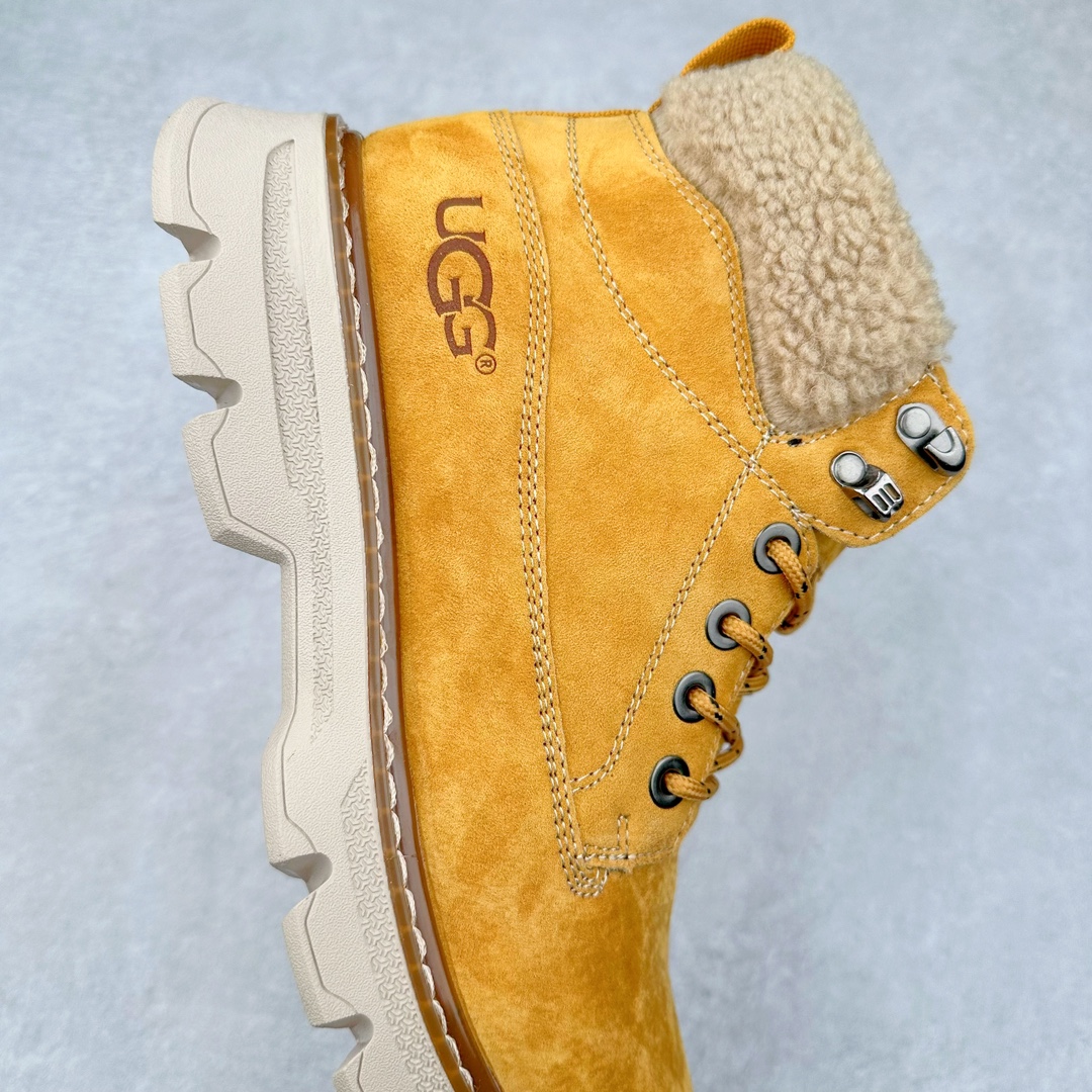 图片[6]-UGG 2024秋冬新品（羊羔毛一体内里 保暖锁热🔥）秋冬必备 户外中帮休闲马丁靴雪地靴系列 广东大厂品质 24ss秋冬新款 时尚潮流搭配 面料釆用意大利进口磨砂牛皮 全鞋真牛皮材料 大底到五金都是代工厂原材料制作 好货不杀猪 首单质量严格把控 全套官网统一包装 今年冬季防寒户外专用产品 日常随意搭配 型男必备‼美国轻奢品牌【UGG】Tasman Weather Hybrid 塔斯曼混合系列中帮轻量休闲马丁靴“ 尺码：39-44（比运动鞋大一码）-选品中心