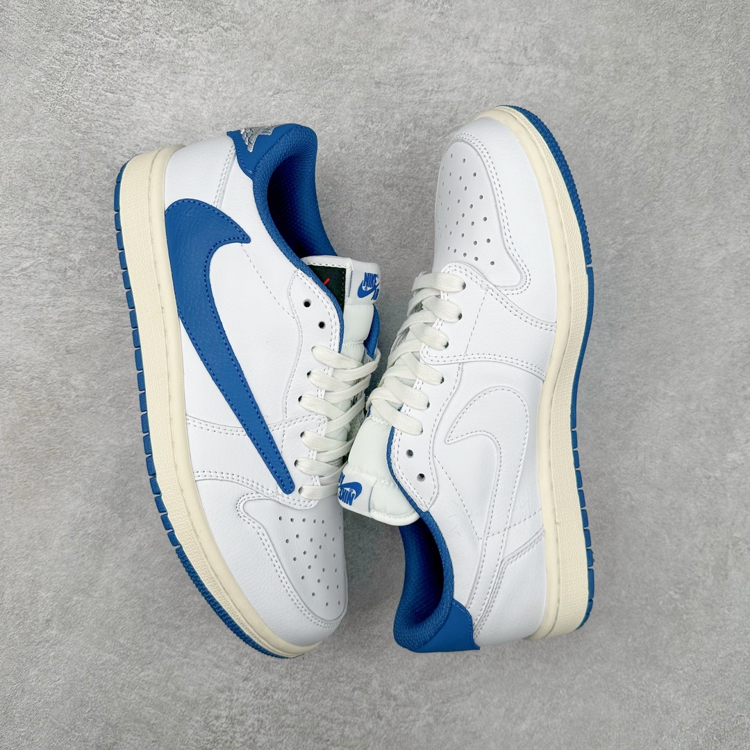 图片[3]-TS x Air Jordan AJ1 Low 倒钩低帮联名定制配色 DM7866-104 原厂内置气垫魔块 A模大底 头层小牛皮 鞋舌AJ原厂专用牛津布+AJ专用反口珍珠布+原厂无杂质高弹内里海棉+特殊封边弹力鞋带 尺码：36 36.5 37.5 38 38.5 39 40 40.5 41 42 42.5 43 44 44.5 45 46 47.5-选品中心