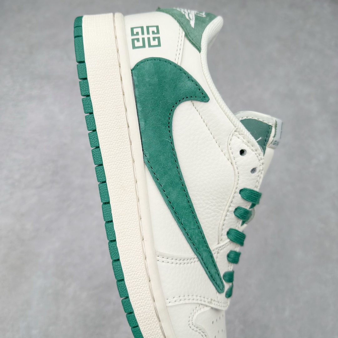 图片[6]-TS x Air Jordan AJ1 Low 倒钩低帮联名定制配色 LX1988-107 原厂内置气垫魔块 A模大底 头层小牛皮 鞋舌AJ原厂专用牛津布+AJ专用反口珍珠布+原厂无杂质高弹内里海棉+特殊封边弹力鞋带 尺码：36 36.5 37.5 38 38.5 39 40 40.5 41 42 42.5 43 44 44.5 45 46 47.5-选品中心