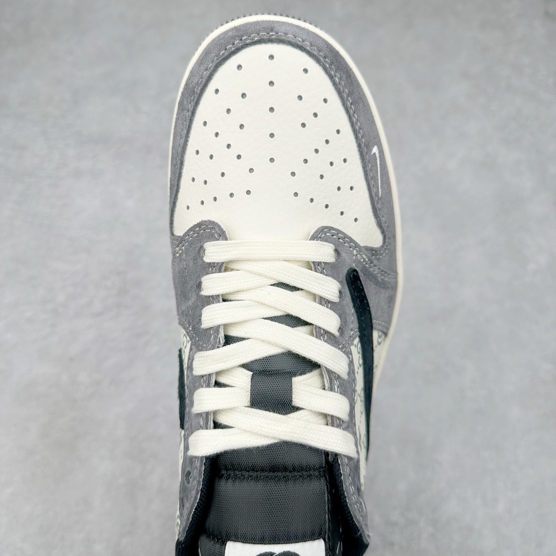 图片[4]-TS x Air Jordan AJ1 Low 倒钩低帮联名定制配色 SJ2068-137 原厂内置气垫魔块 A模大底 头层小牛皮 鞋舌AJ原厂专用牛津布+AJ专用反口珍珠布+原厂无杂质高弹内里海棉+特殊封边弹力鞋带 尺码：36 36.5 37.5 38 38.5 39 40 40.5 41 42 42.5 43 44 44.5 45 46 47.5-选品中心