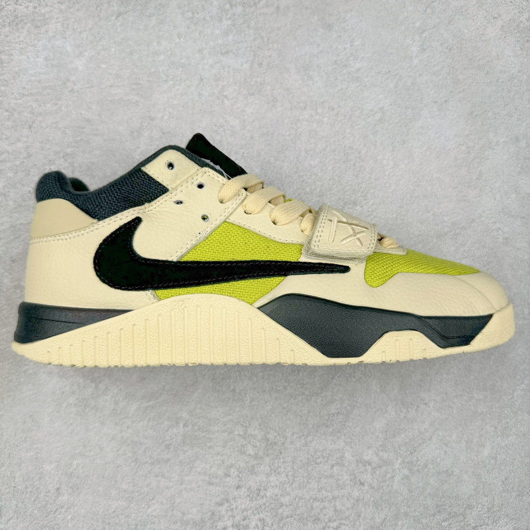 Travis Scott x Jordan AJ Cut The Check TS倒钩联名魔术贴篮球鞋 FZ8117-102 配色方面采用黑色为底 搭配棕色框架呈现 完美还原了初代倒钩的配色设计 细节方面 标志性的反钩Swoosh采用黑色点缀 鞋面还带有特殊的魔术贴细节 此外在鞋舌、后跟部分均带有Cactus Jack厂牌Logo 彰显鞋款特殊身份 尺码：36 36.5 37.5 38 38.5 39 40 40.5 41 42 42.5 43 44 44.5 45 46-选品中心