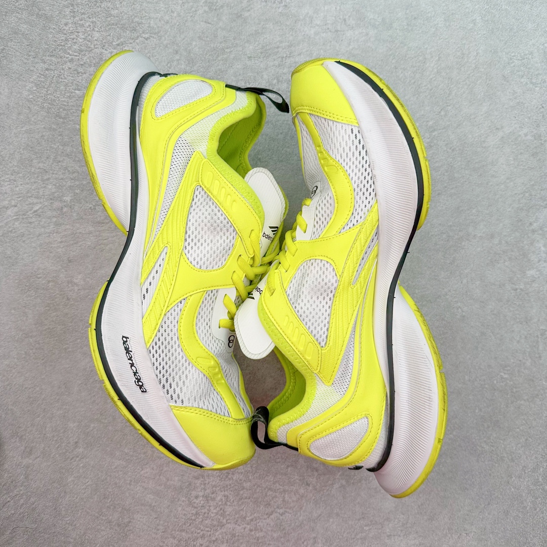 图片[3]-＃JC纯原 BALENCIAGA CIRCUIT 巴黎世家十三代圆头系带LOGO印花低帮老爹鞋 全套原纸板楦头开发 最原汁原味的灵魂版型 全鞋荧光划线卡点 胶水把控整洁度追求极致完美 每一双都是工艺品 多重QC质检 超越公司货的品控标准 实实在在的免检产品 原盒原配 正确字体电绣 粗细、位置、大小正确 侧边TPU 透气孔匹配意产原版 正确分离大底 TPU软底 原版一致大底LOGO 立体感十足 原厂皮料水洗做旧 采购原厂网纱 偏大一码 尺码：35 36 37 38 39 40 41 42 43 44 45 46-选品中心