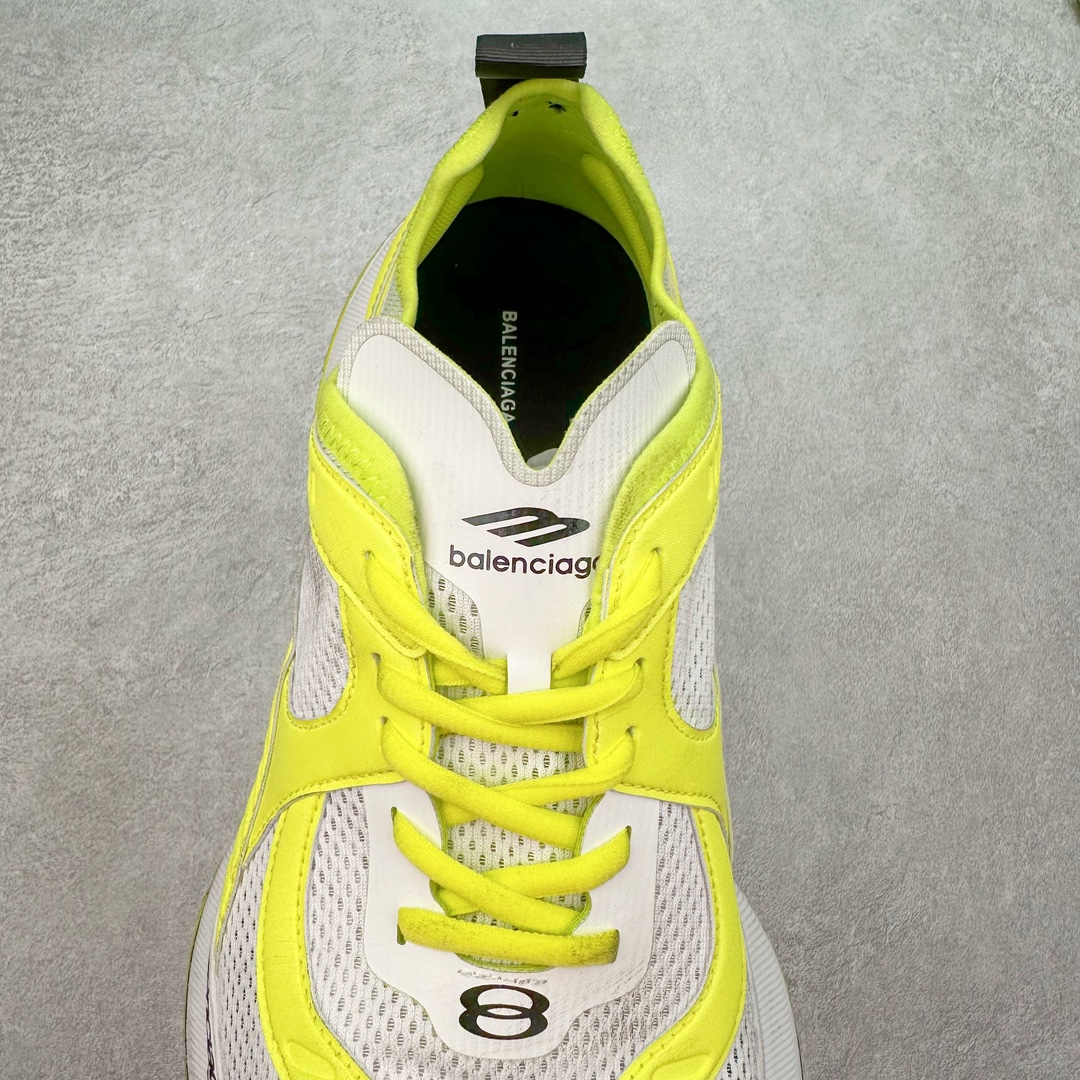 图片[5]-＃JC纯原 BALENCIAGA CIRCUIT 巴黎世家十三代圆头系带LOGO印花低帮老爹鞋 全套原纸板楦头开发 最原汁原味的灵魂版型 全鞋荧光划线卡点 胶水把控整洁度追求极致完美 每一双都是工艺品 多重QC质检 超越公司货的品控标准 实实在在的免检产品 原盒原配 正确字体电绣 粗细、位置、大小正确 侧边TPU 透气孔匹配意产原版 正确分离大底 TPU软底 原版一致大底LOGO 立体感十足 原厂皮料水洗做旧 采购原厂网纱 偏大一码 尺码：35 36 37 38 39 40 41 42 43 44 45 46-选品中心