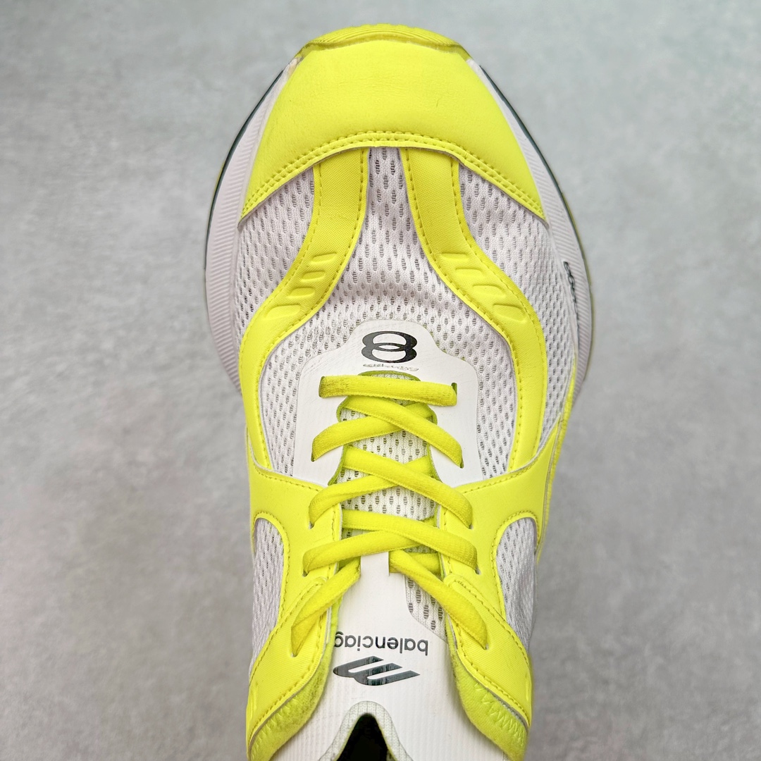 图片[4]-＃JC纯原 BALENCIAGA CIRCUIT 巴黎世家十三代圆头系带LOGO印花低帮老爹鞋 全套原纸板楦头开发 最原汁原味的灵魂版型 全鞋荧光划线卡点 胶水把控整洁度追求极致完美 每一双都是工艺品 多重QC质检 超越公司货的品控标准 实实在在的免检产品 原盒原配 正确字体电绣 粗细、位置、大小正确 侧边TPU 透气孔匹配意产原版 正确分离大底 TPU软底 原版一致大底LOGO 立体感十足 原厂皮料水洗做旧 采购原厂网纱 偏大一码 尺码：35 36 37 38 39 40 41 42 43 44 45 46-选品中心