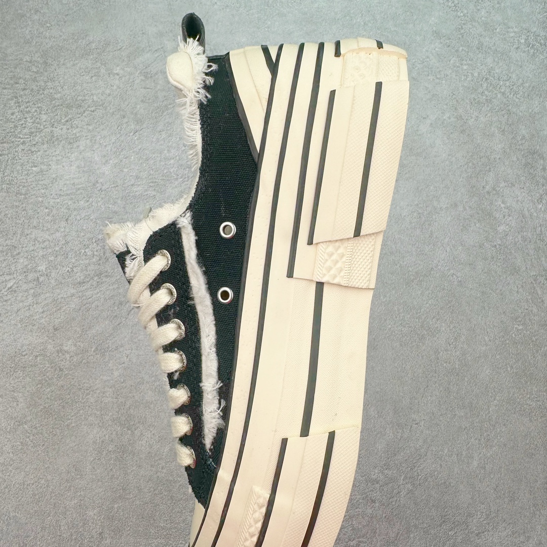 图片[7]-＃零售版 吴建豪个人新锐品牌 xVESSEL G.O.P. Low解构重叠厚底软木低帮百搭增高帆布硫化板鞋 东莞纯原 大厂出品 目前为止唯一天花板版本纯原级别 众明星网红上脚支持扫码防伪标签特殊效果 支持NFC网页编码识别 升级厚实木塞内底 纯手工贴合多重围条硫化工艺 正确渐变效果原盒包装物 采用12蛊司厚实舒适帆布面料 流苏做旧复古效果 余文乐 蔡徐坤助攻款式 尺码：35 36 37 38 39 40 41 42 43 44 45-选品中心