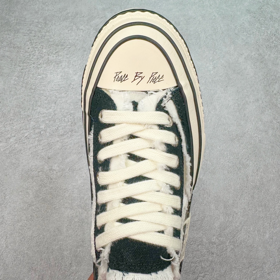 图片[4]-＃零售版 吴建豪个人新锐品牌 xVESSEL G.O.P. Low解构重叠厚底软木低帮百搭增高帆布硫化板鞋 东莞纯原 大厂出品 目前为止唯一天花板版本纯原级别 众明星网红上脚支持扫码防伪标签特殊效果 支持NFC网页编码识别 升级厚实木塞内底 纯手工贴合多重围条硫化工艺 正确渐变效果原盒包装物 采用12蛊司厚实舒适帆布面料 流苏做旧复古效果 余文乐 蔡徐坤助攻款式 尺码：35 36 37 38 39 40 41 42 43 44 45-选品中心