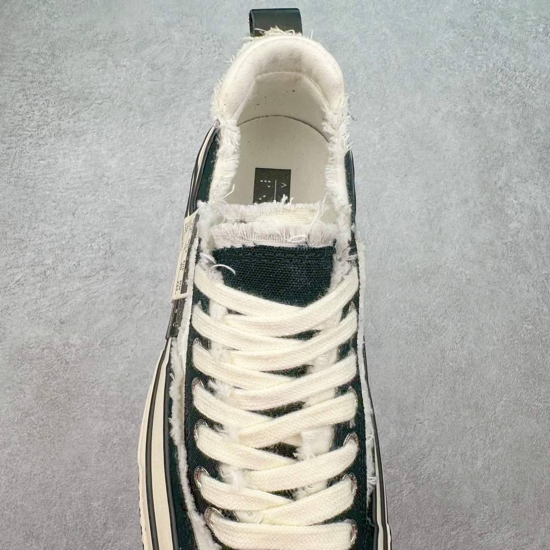 图片[5]-＃零售版 吴建豪个人新锐品牌 xVESSEL G.O.P. Low解构重叠厚底软木低帮百搭增高帆布硫化板鞋 东莞纯原 大厂出品 目前为止唯一天花板版本纯原级别 众明星网红上脚支持扫码防伪标签特殊效果 支持NFC网页编码识别 升级厚实木塞内底 纯手工贴合多重围条硫化工艺 正确渐变效果原盒包装物 采用12蛊司厚实舒适帆布面料 流苏做旧复古效果 余文乐 蔡徐坤助攻款式 尺码：35 36 37 38 39 40 41 42 43 44 45-选品中心